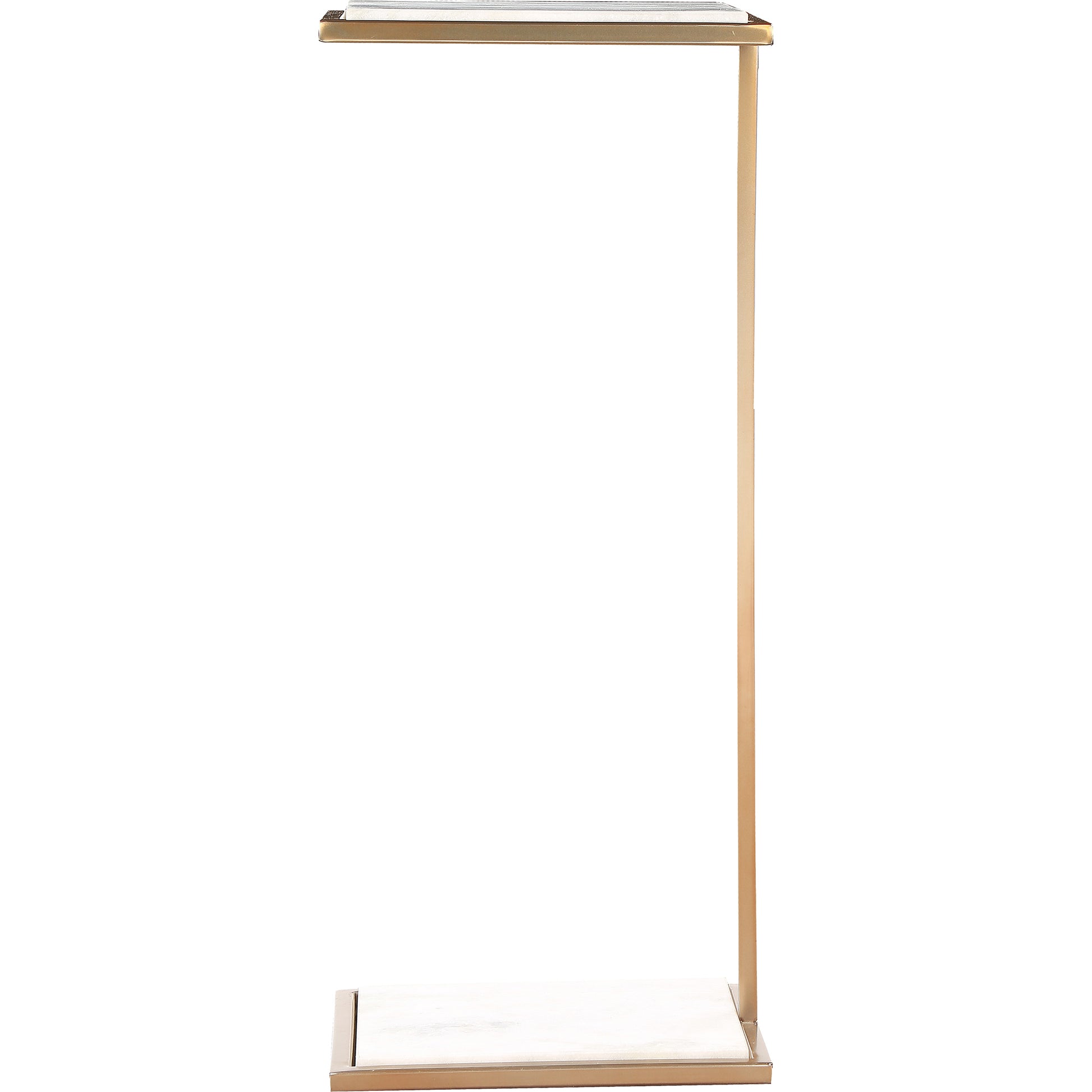 Delma Indoor Steel Table, White-Table-DECOROLALA