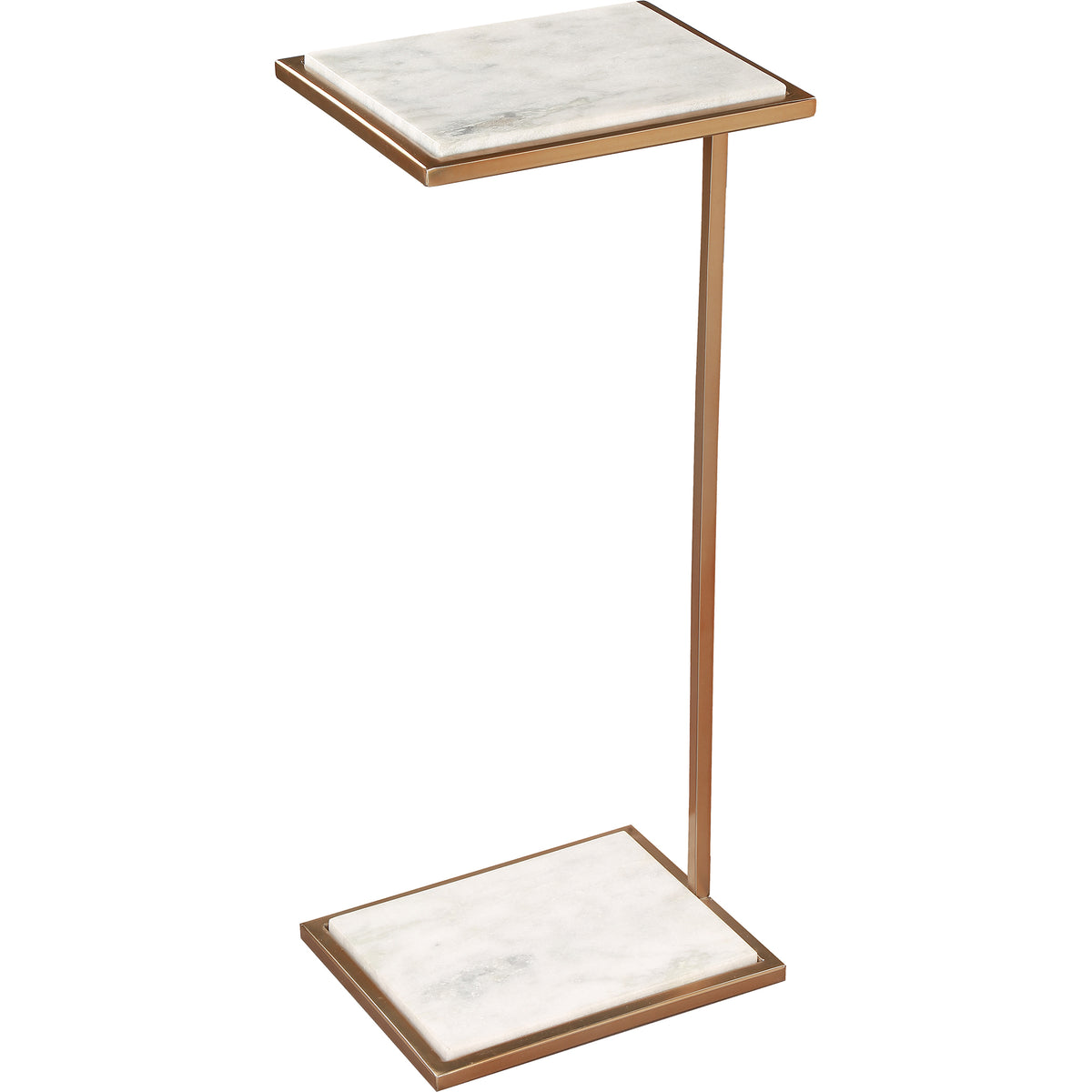 Delma Indoor Steel Table, White-Table-DECOROLALA