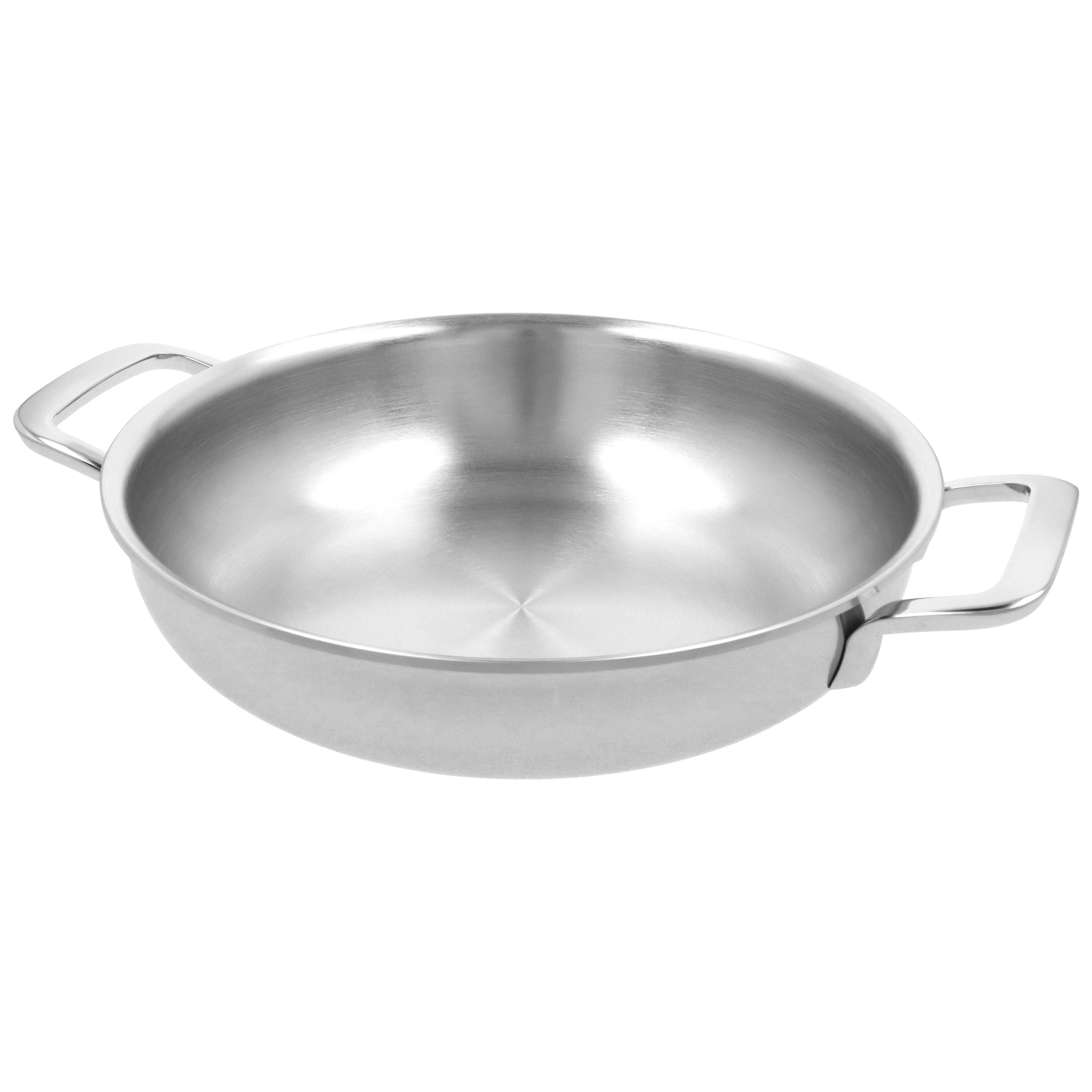 Demeyere Multifunction 7 24 cm / 9.5 inch 18/10 Stainless Steel Frying Pan With 2 Handles-Frying Pan-DECOROLALA