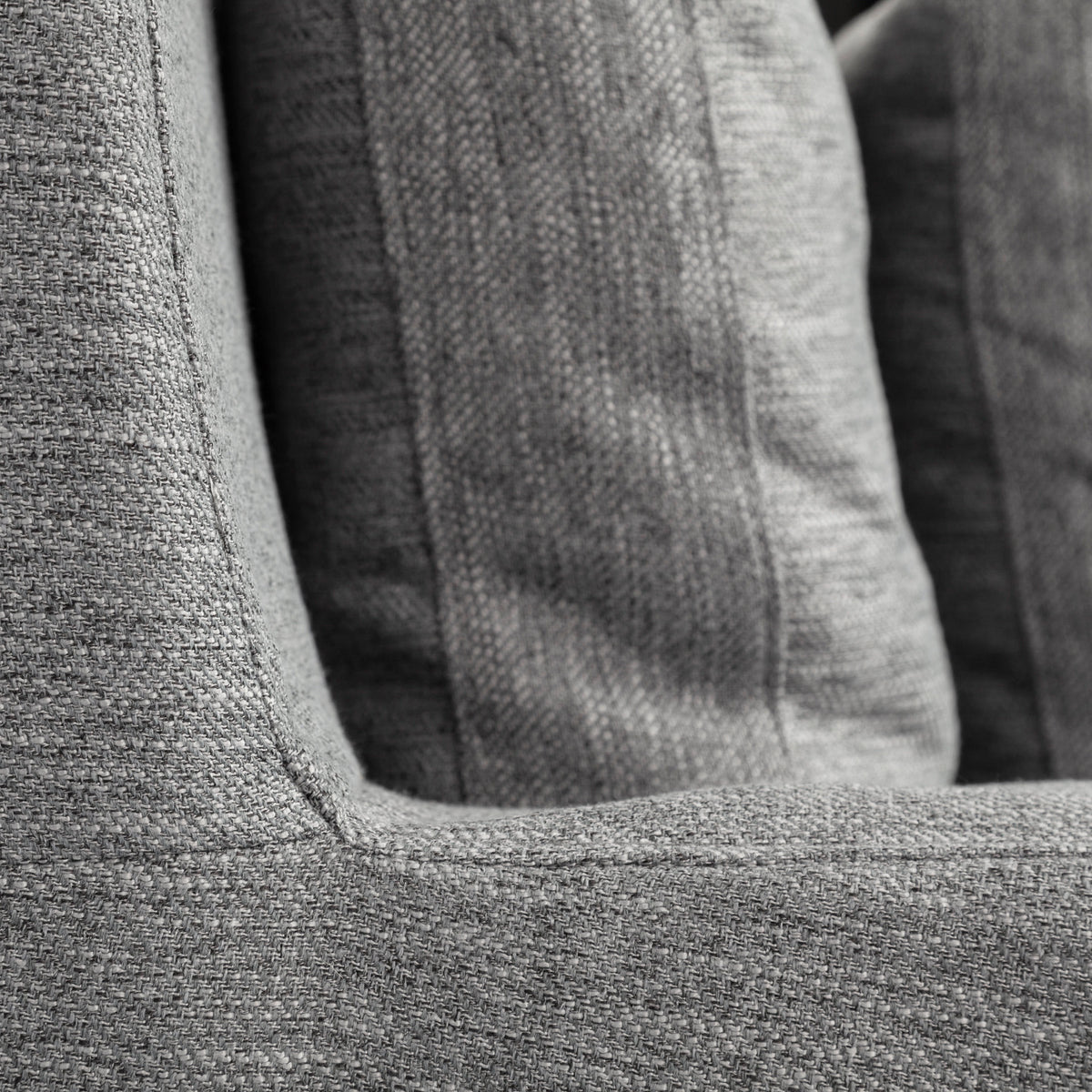 Denly III 38 X 38.25 X 34.5 Castlerock Gray Slipcover Upholstered Arm Chair-Chairs-DECOROLALA