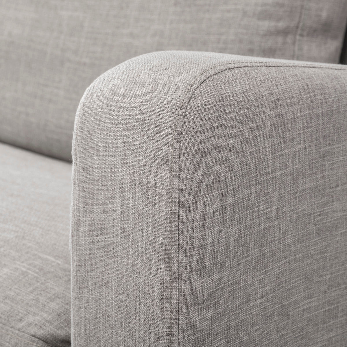 Denly III 38 X 38.25 X 34.5 Flint Gray Slipcover Upholstered Arm Chair-Chairs-DECOROLALA