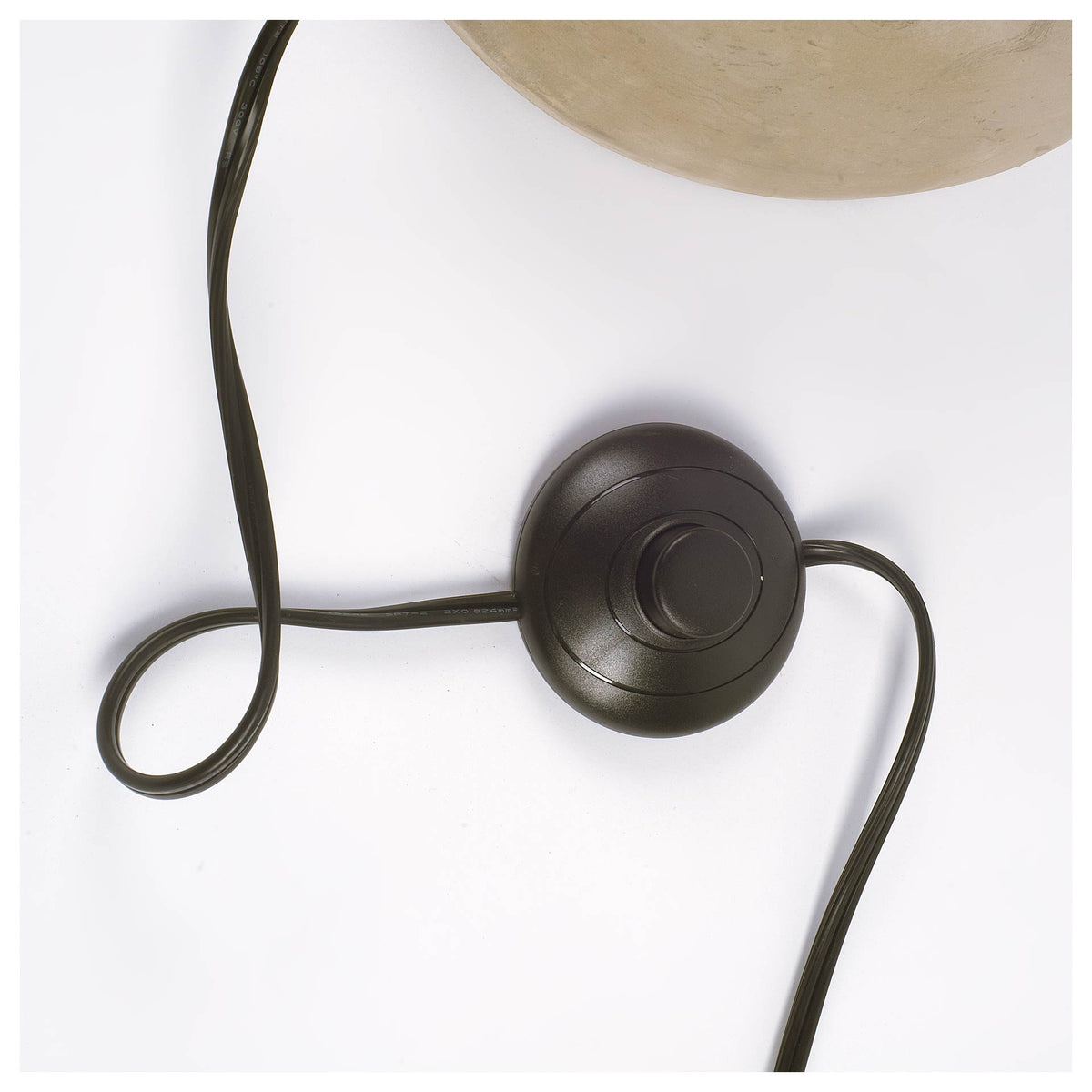 Denmark (55.1"H) Black/Gold Concrete Base Metal Shade Floor Lamp-Floor Lamps-DECOROLALA