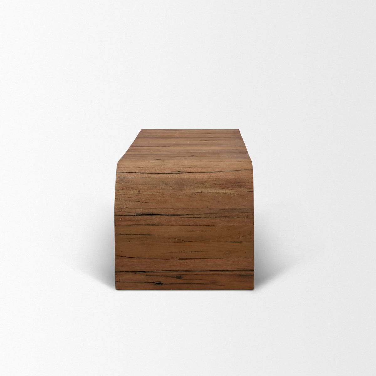 Denton Medium Brown Relcaimed Wood Bench-Benches-DECOROLALA