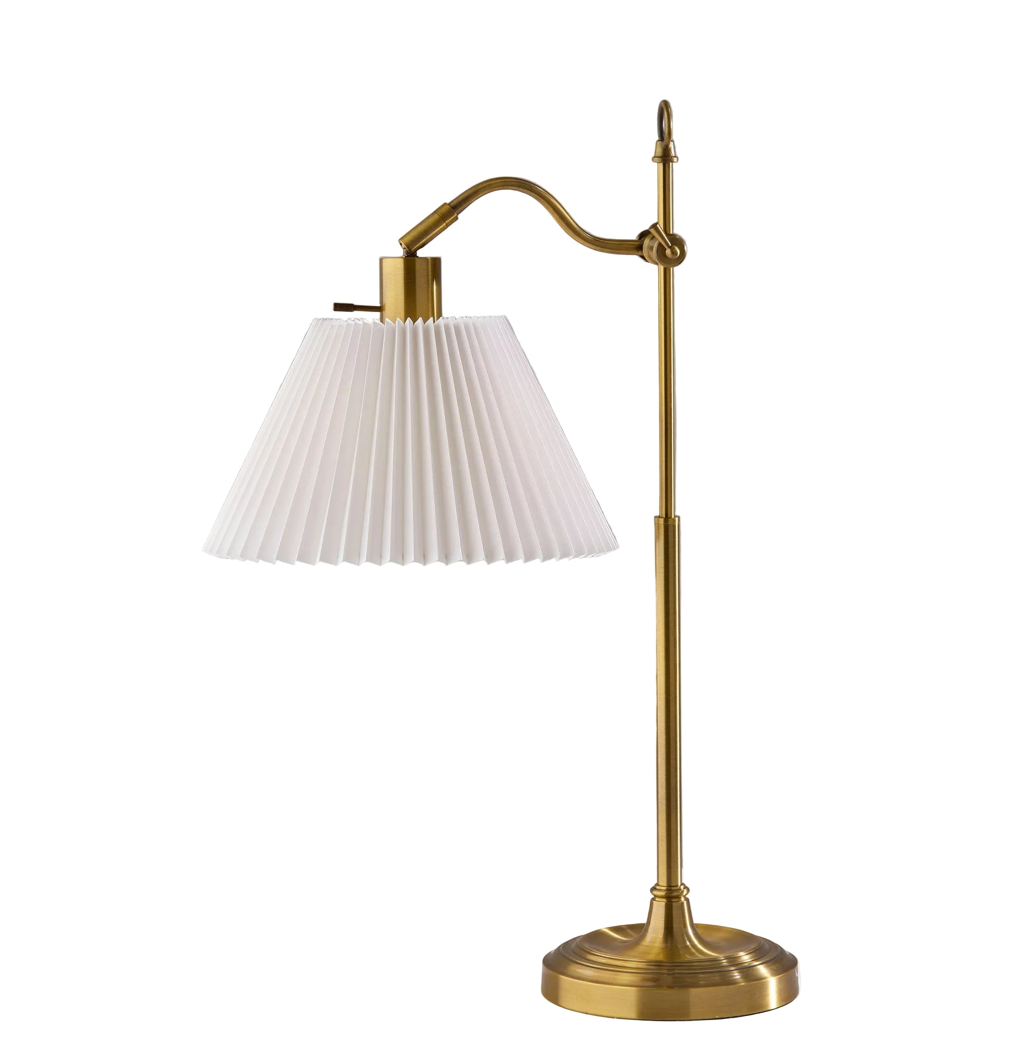 Derby Table Lamp 26" Antique Brass-Lighting-DECOROLALA