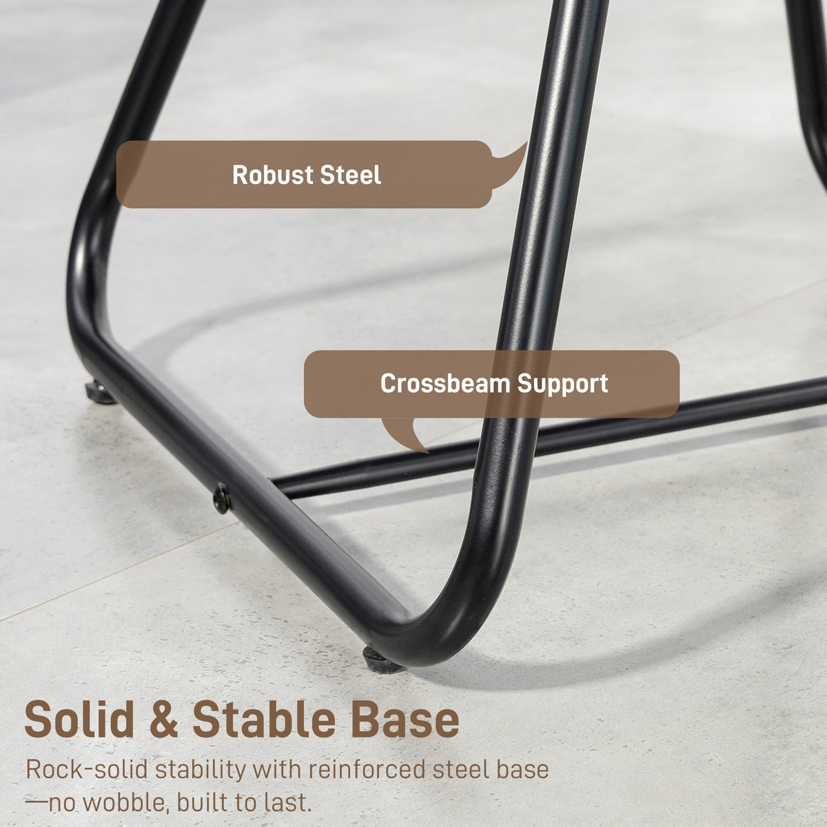Desk Chair No Wheels - Black Mesh Lumbar Support-Office Products > Office Furniture > Office Chairs > Task Chairs-DECOROLALA