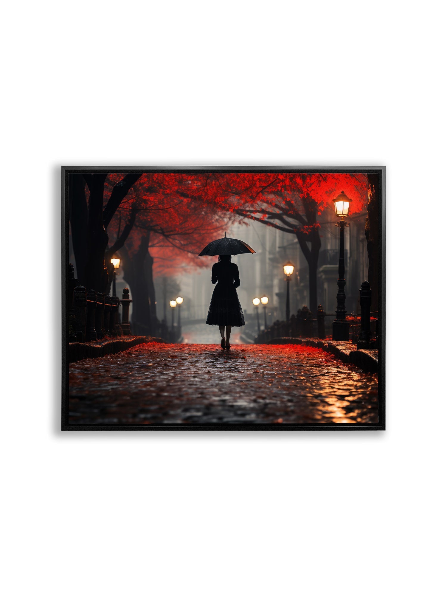 Detailed Illustration 48" x 36" Fine Art Canvas-Canvas Print-DECOROLALA