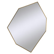 Devika 41" Tall Irregular Wall Mirror, Yellow-Mirror-DECOROLALA