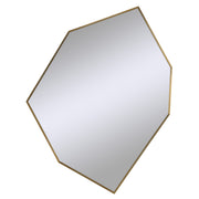 Devika 41" Tall Irregular Wall Mirror, Yellow-Mirrors-DECOROLALA