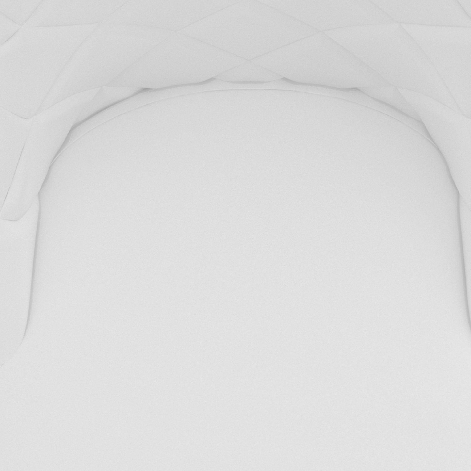 Devo 26" Counter Stool - White Faux Leather Chrome Finish-DECOROLALA