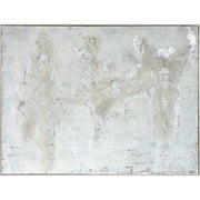 Devonshire 36" Wide Canvas Art, Silver-Canvas Prints-DECOROLALA