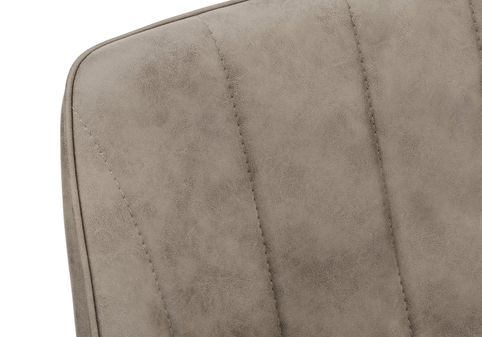 Dining Chair - 2pcs / 33"H / Black Leather-Look / Black-Dining Chair-DECOROLALA