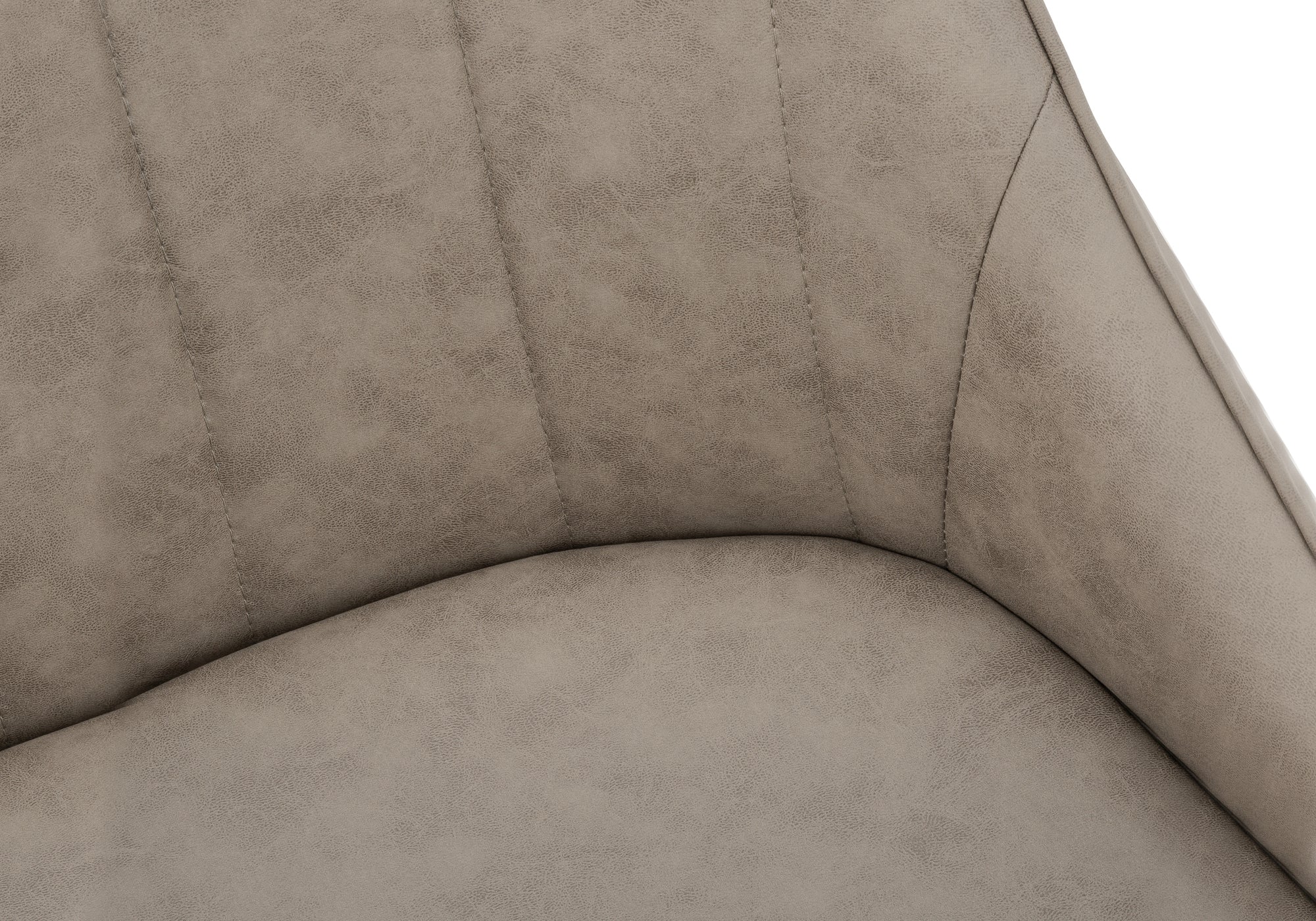 Dining Chair - 2pcs / 33"H / Black Leather-Look / Black-Dining Chair-DECOROLALA