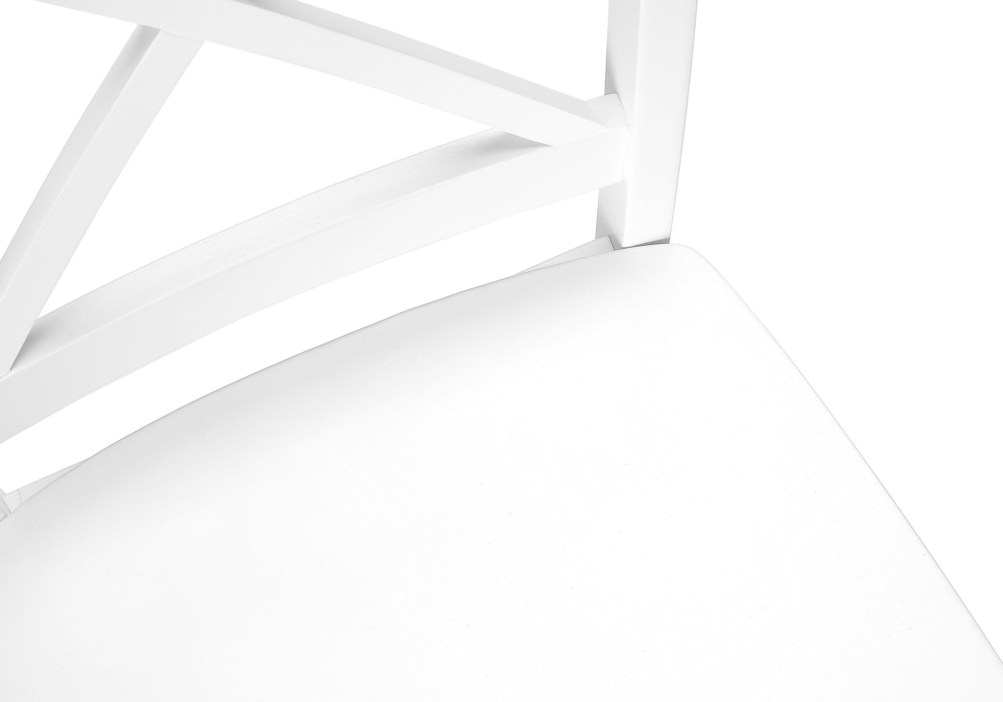 Dining Chair - 2pcs / 36"H White-Dining Chair-DECOROLALA