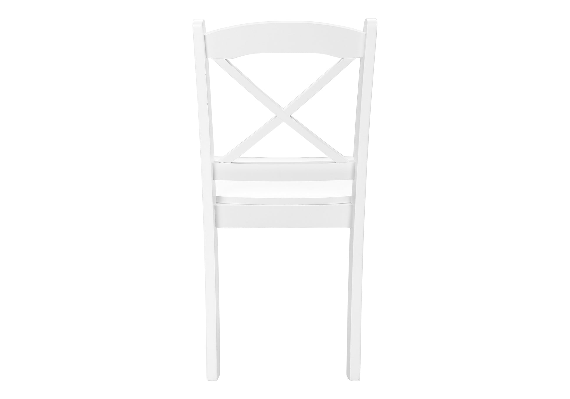 Dining Chair - 2pcs / 36"H White-Dining Chair-DECOROLALA