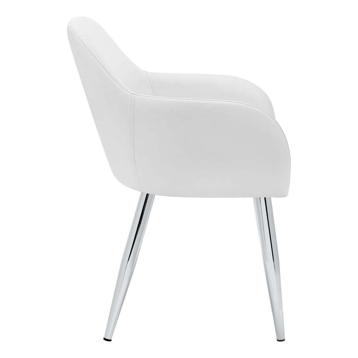 Dining Chair Set 2-Piece with Armrests White-Dining Chairs-DECOROLALA