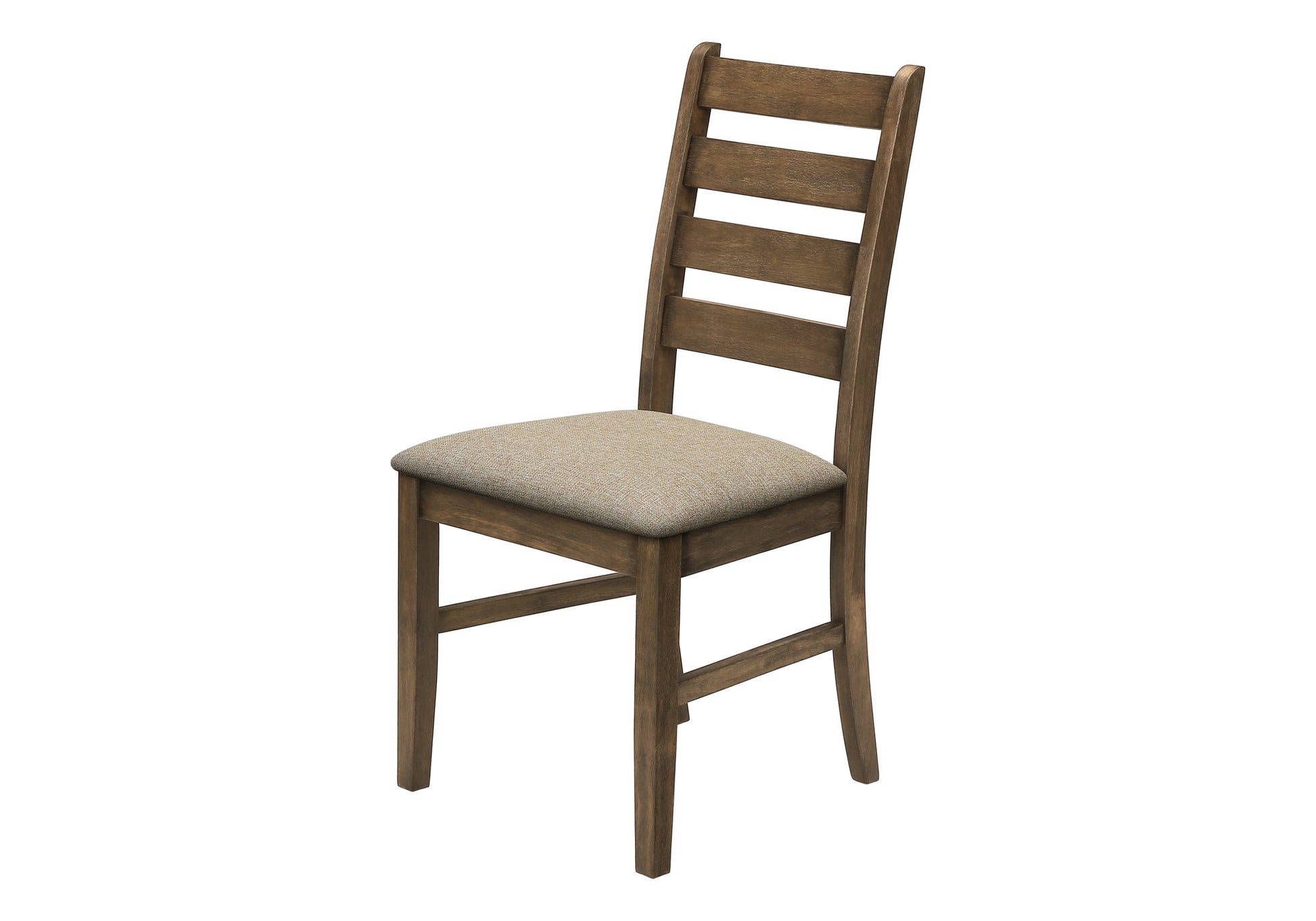 Dining Chair Set 2pcs 38"H Beige Upholstered-Dining Chair-DECOROLALA