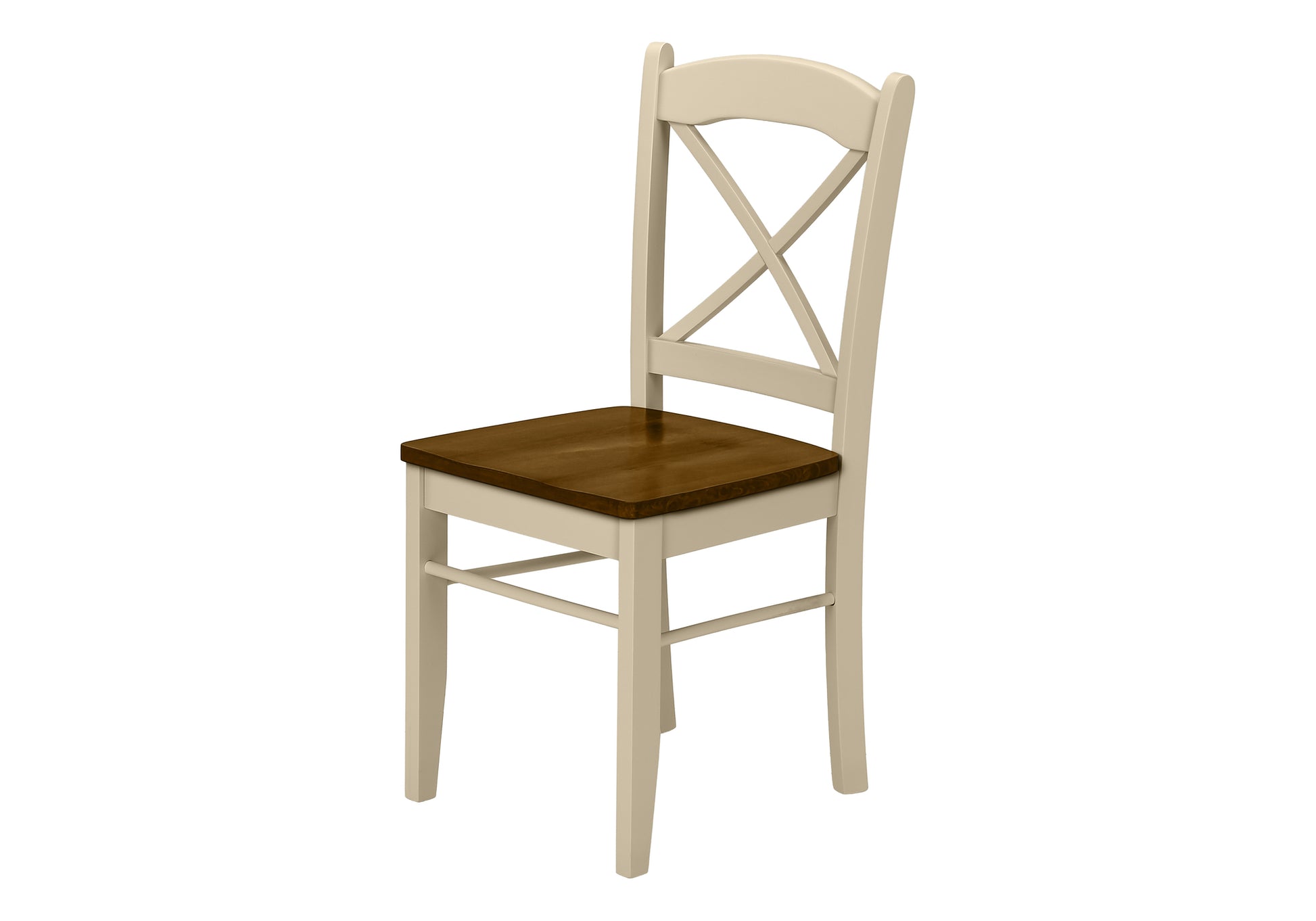 Dining Chairs Set of 2, 36"H White Solid Wood-Dining Chair-DECOROLALA