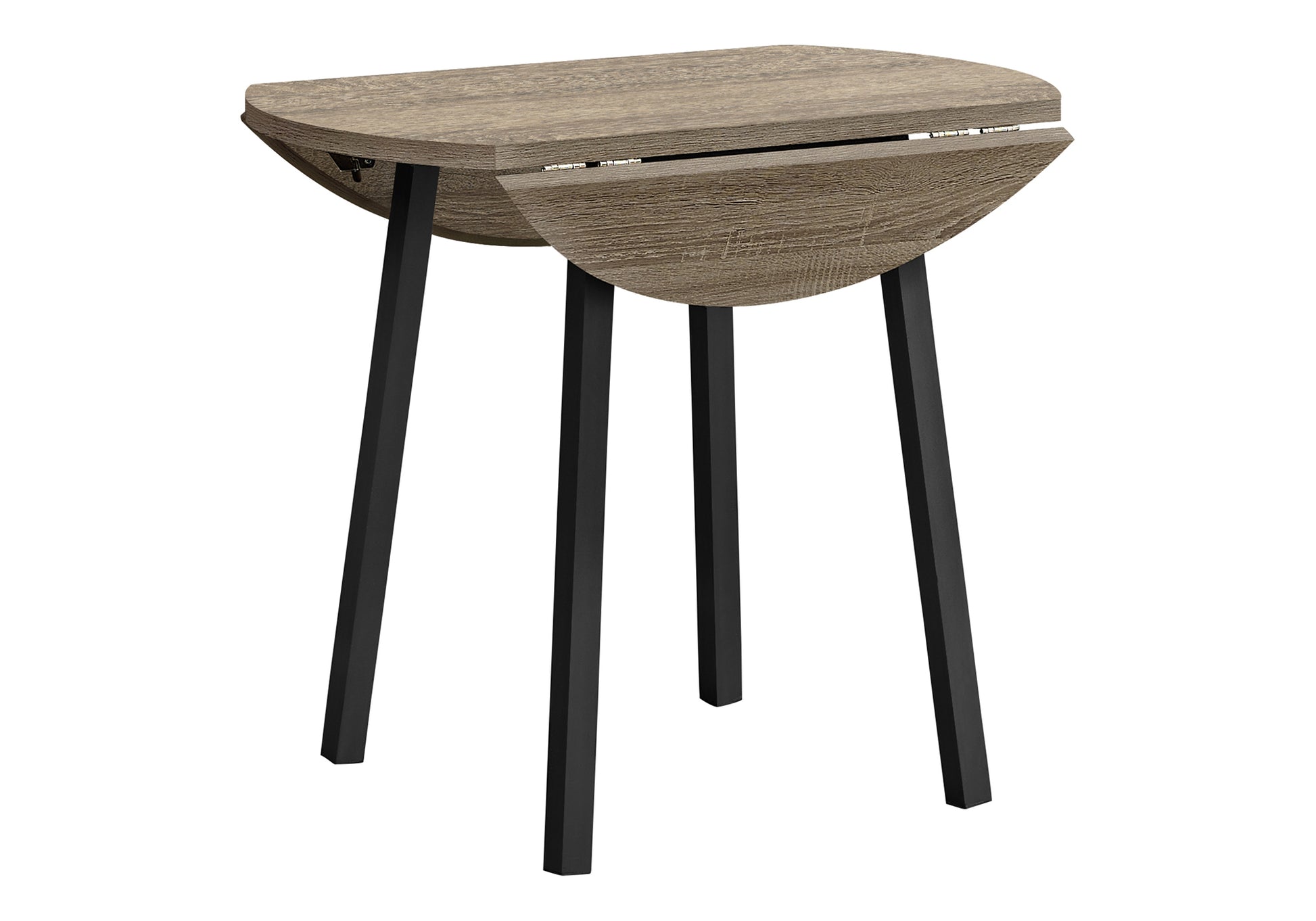 Dining Set - 3pcs Set / Black Metal-Dining Set-DECOROLALA