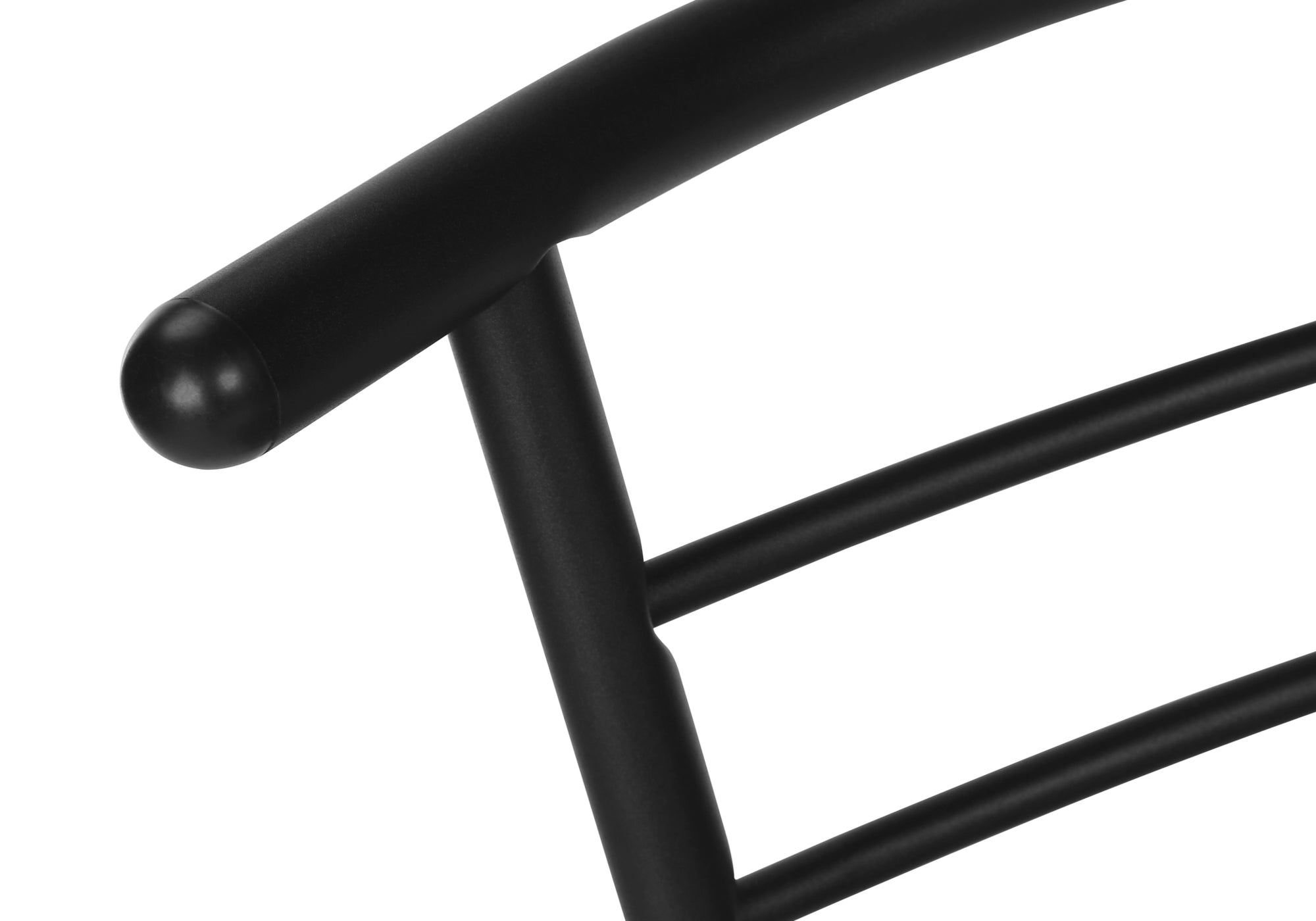 Dining Set - 3pcs Set / Dark Taupe Top / Black Metal-Dining Set-DECOROLALA