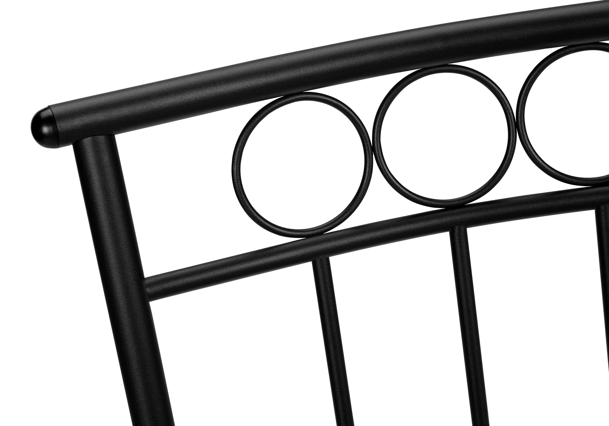 Dining Set - 5pcs Set / Black Metal-Dining Set-DECOROLALA