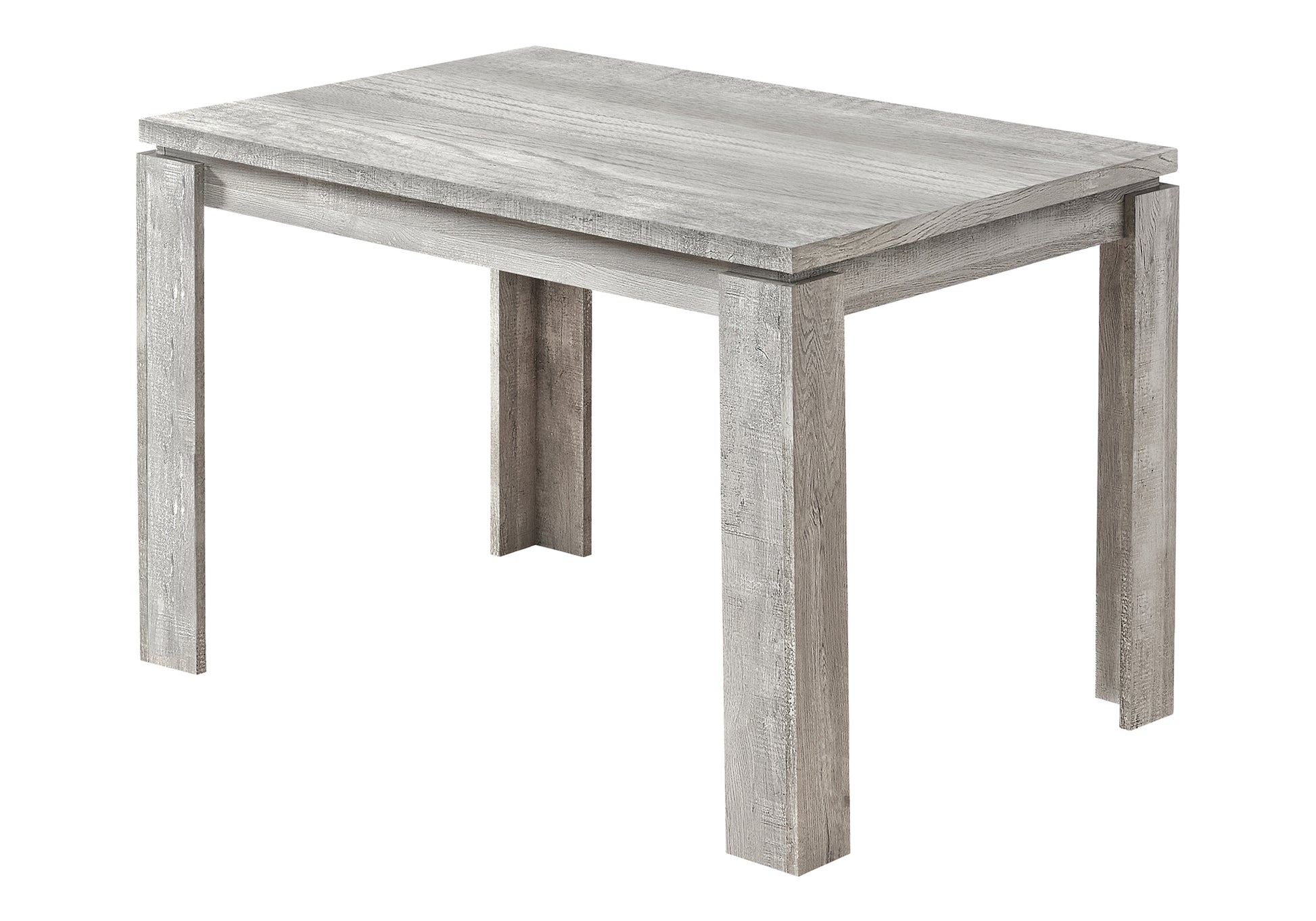 Dining Table 32x48 Grey Reclaimed Wood-Dining Table-DECOROLALA