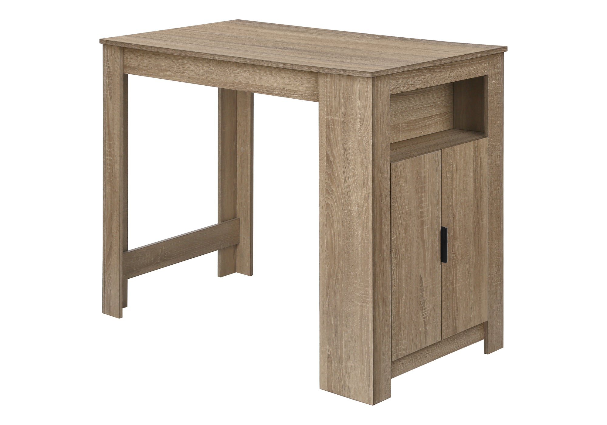 Dining Table 48" White Counter Height Storage-Dining Table-DECOROLALA
