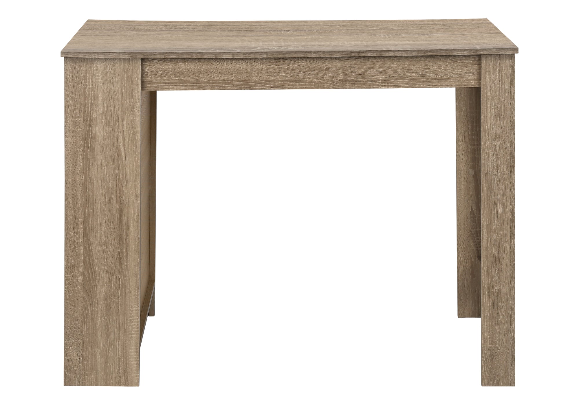 Dining Table 48" White Counter Height Storage-Dining Table-DECOROLALA