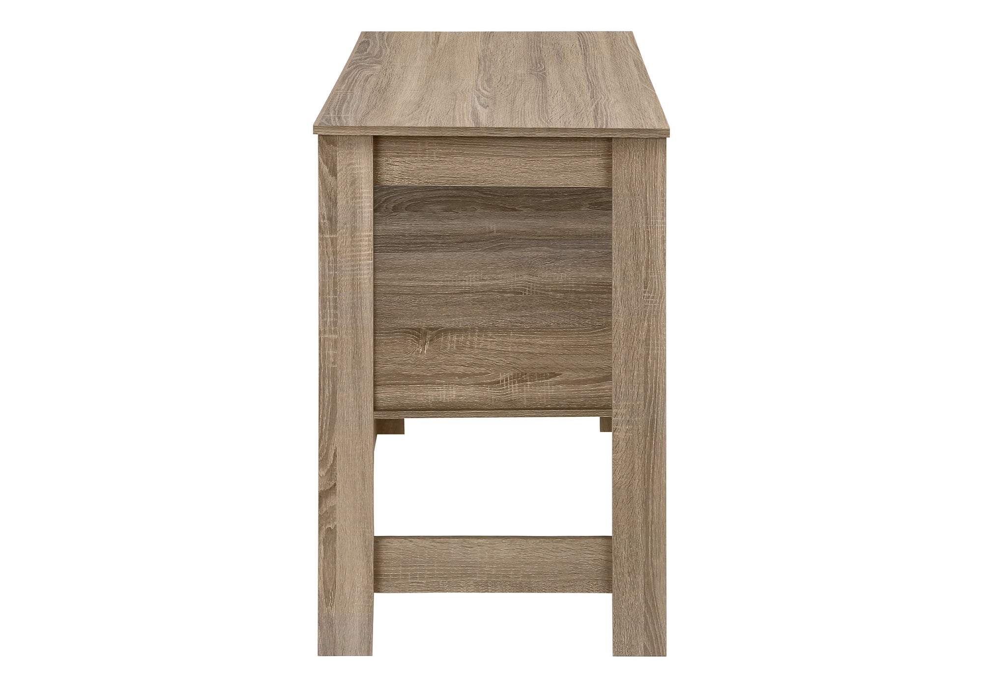 Dining Table 48" White Counter Height Storage-Dining Table-DECOROLALA
