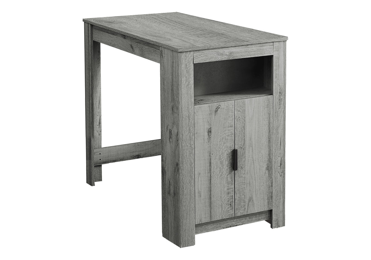 Dining Table 48" White Counter Height Storage-Dining Tables-DECOROLALA