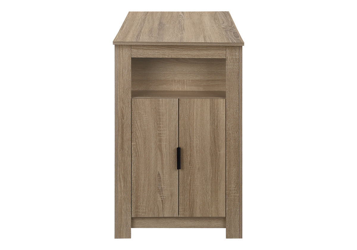 Dining Table 48" White Counter Height Storage-Dining Tables-DECOROLALA