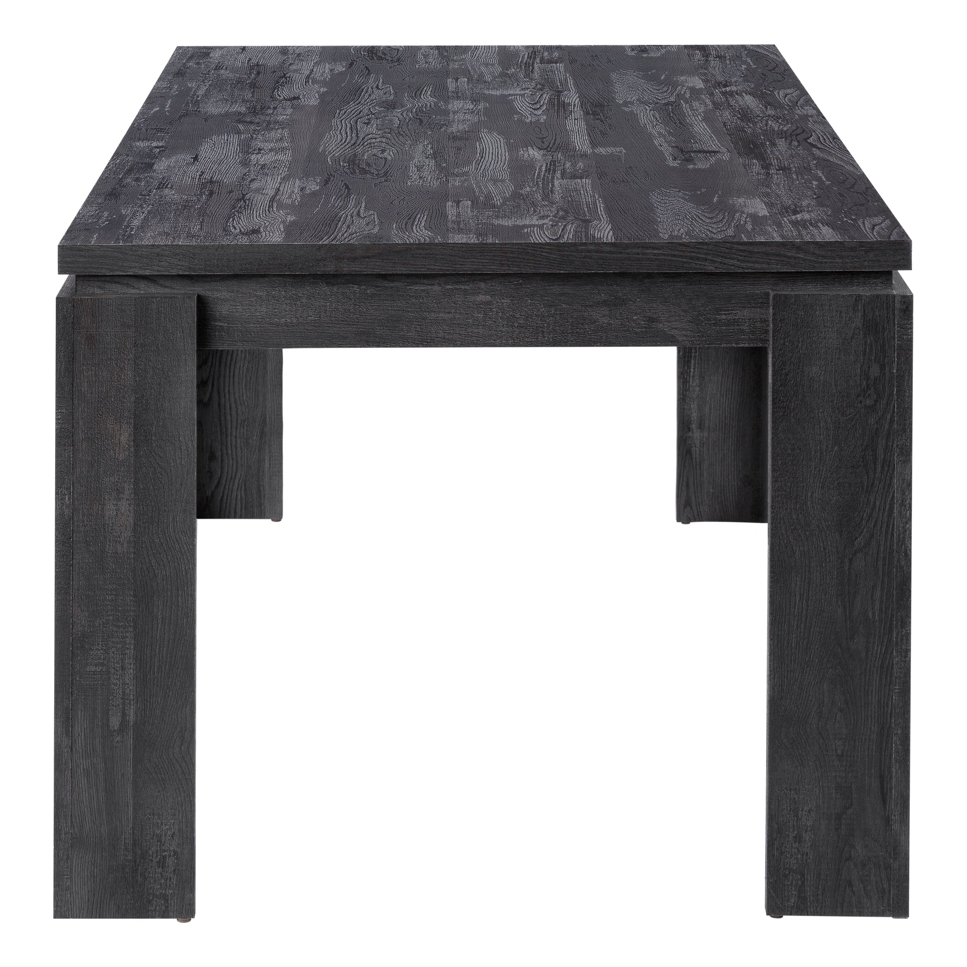 Dining Table 60" x 36" White Wood-Dining Chair-DECOROLALA