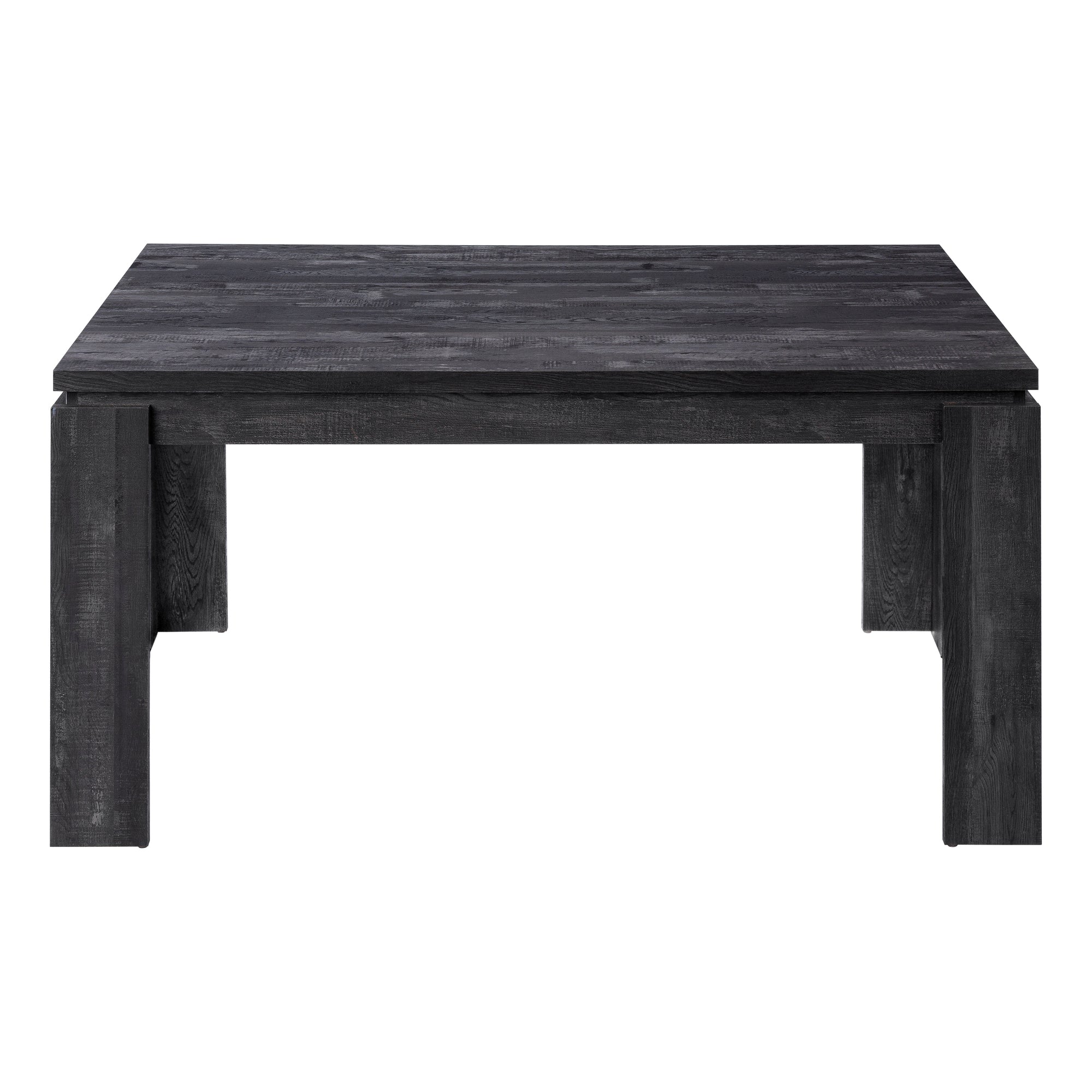 Dining Table 60" x 36" White Wood-Dining Chair-DECOROLALA
