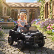 12V Ride on Car, Licensed Dodge RAM 3500 Electric Vehicle with Remote Control, Suspension for 3-5 Years-Toys & Games > Baby & Toddler Toys > Electric Ride-On Toys > Electric Toy Cars-DECOROLALA