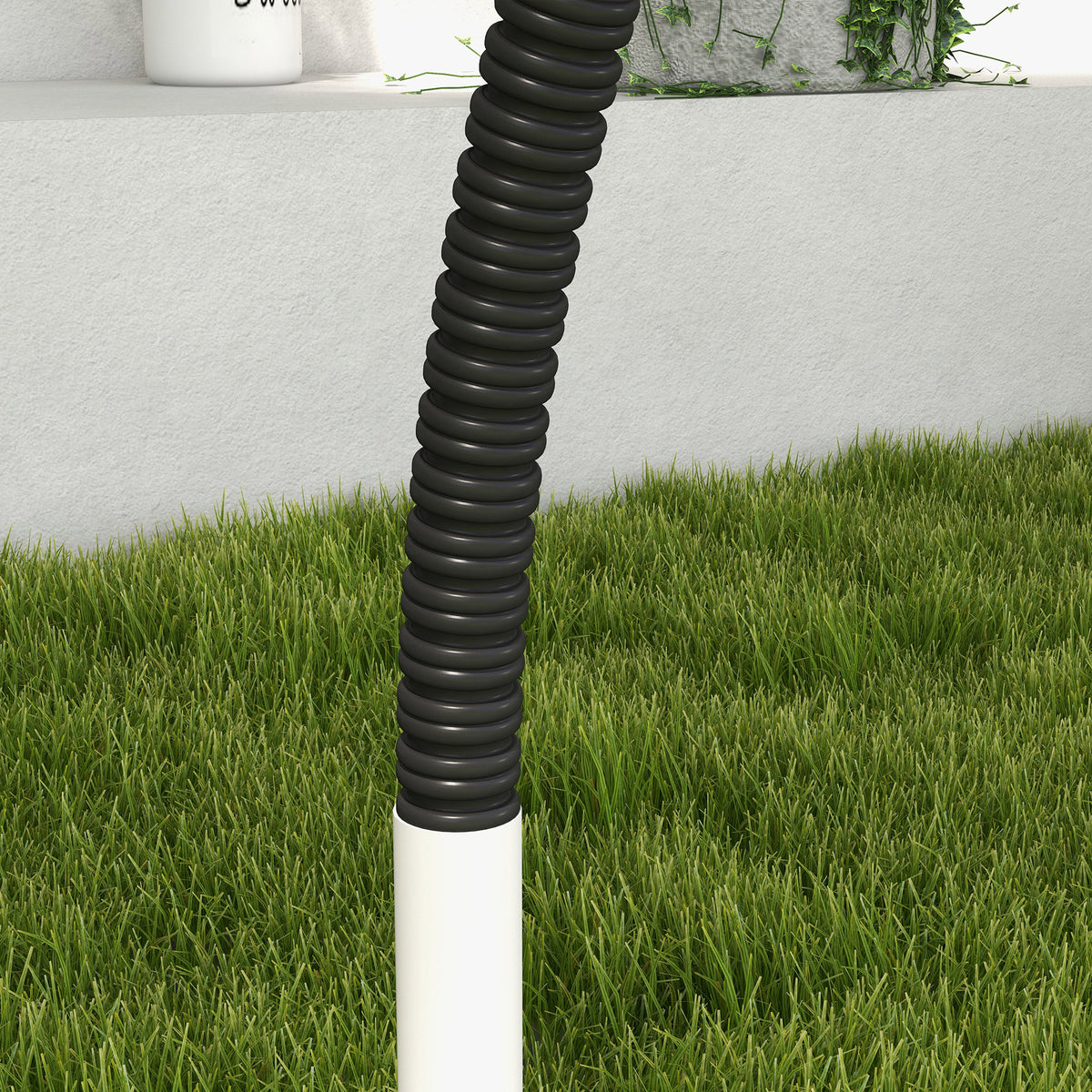 Dog Agility Training Kit - 4-Piece Obstacle Course Black/White-Dogs-DECOROLALA