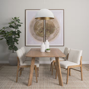 Doma 24" Round White Dome Pendant Light-Pendant Lighting-DECOROLALA