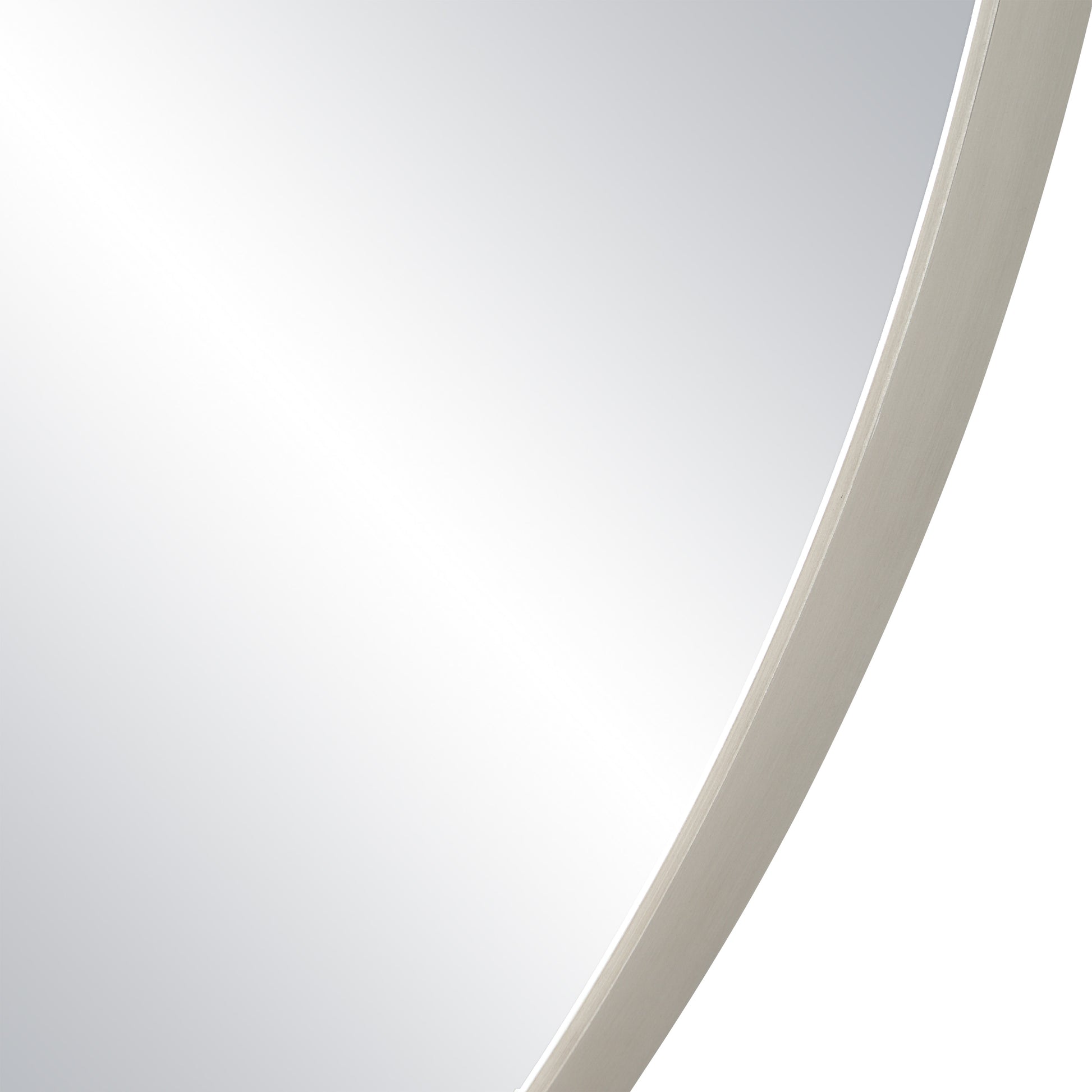 Donna 45.25" Tall Irregular Wall Mirror, Grey-Mirror-DECOROLALA