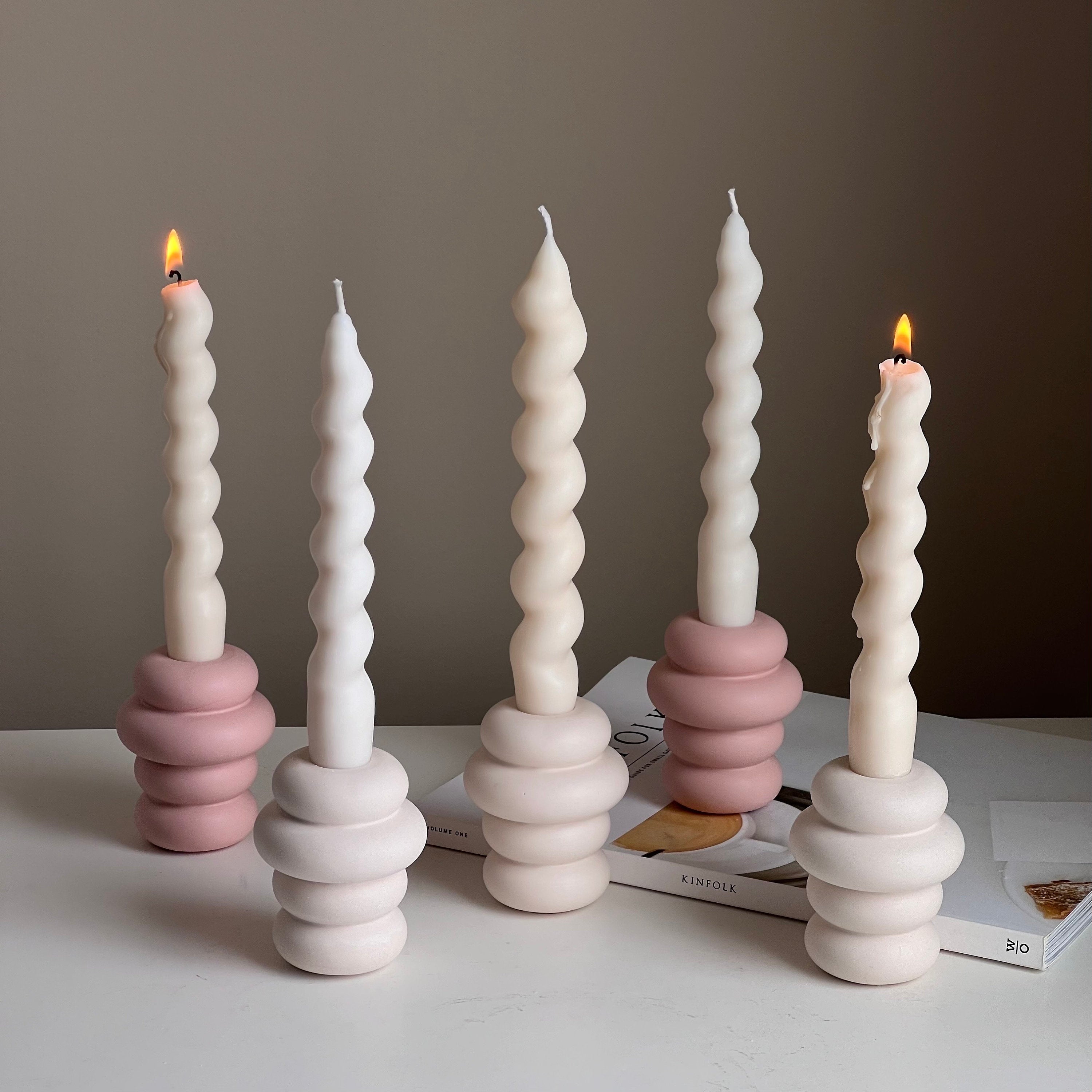 Donut Candlestick Holder-Candle Holder-DECOROLALA