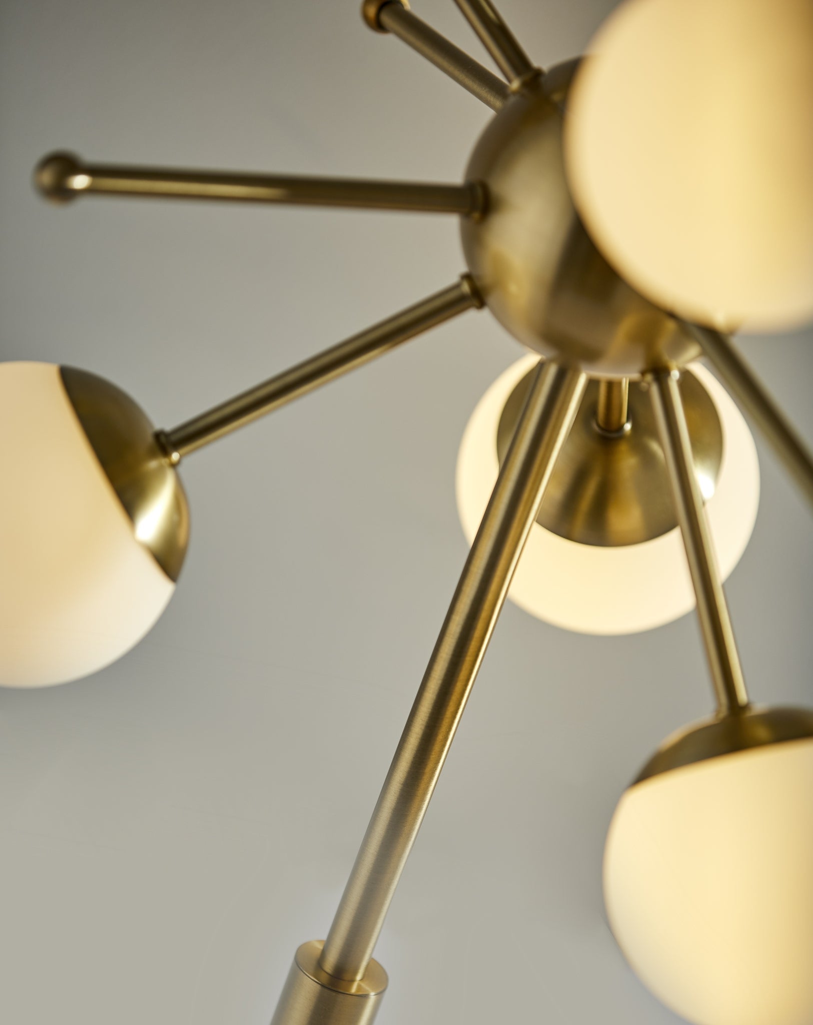 Doppler LED Table Lamp - 6 Glass Globes-Lighting-DECOROLALA