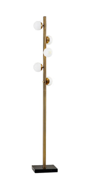 Doppler LED Tree Lamp - Brass 5-Shade-Lighting-DECOROLALA