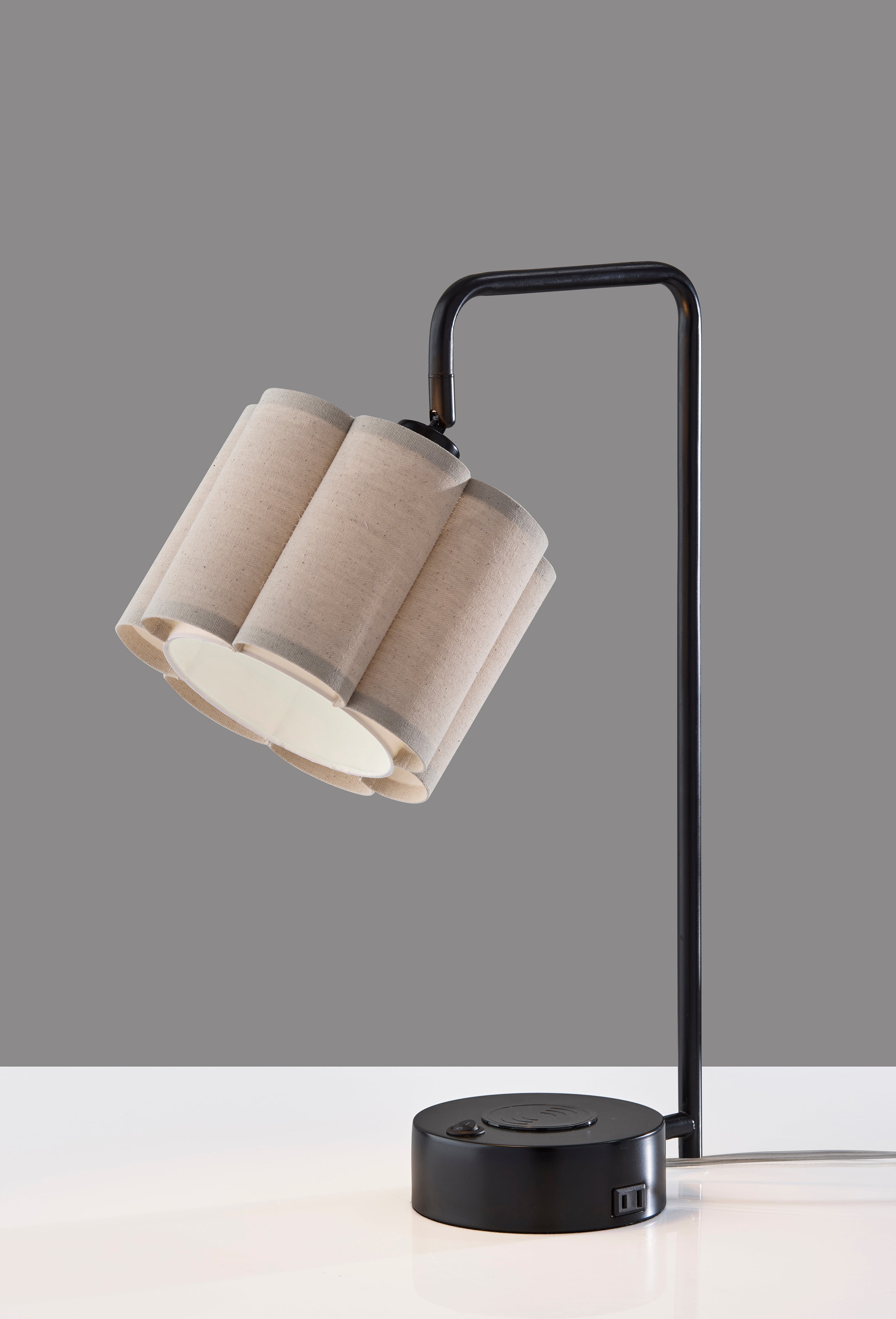 Dover Supercharger Desk Lamp- Black-Lighting-DECOROLALA