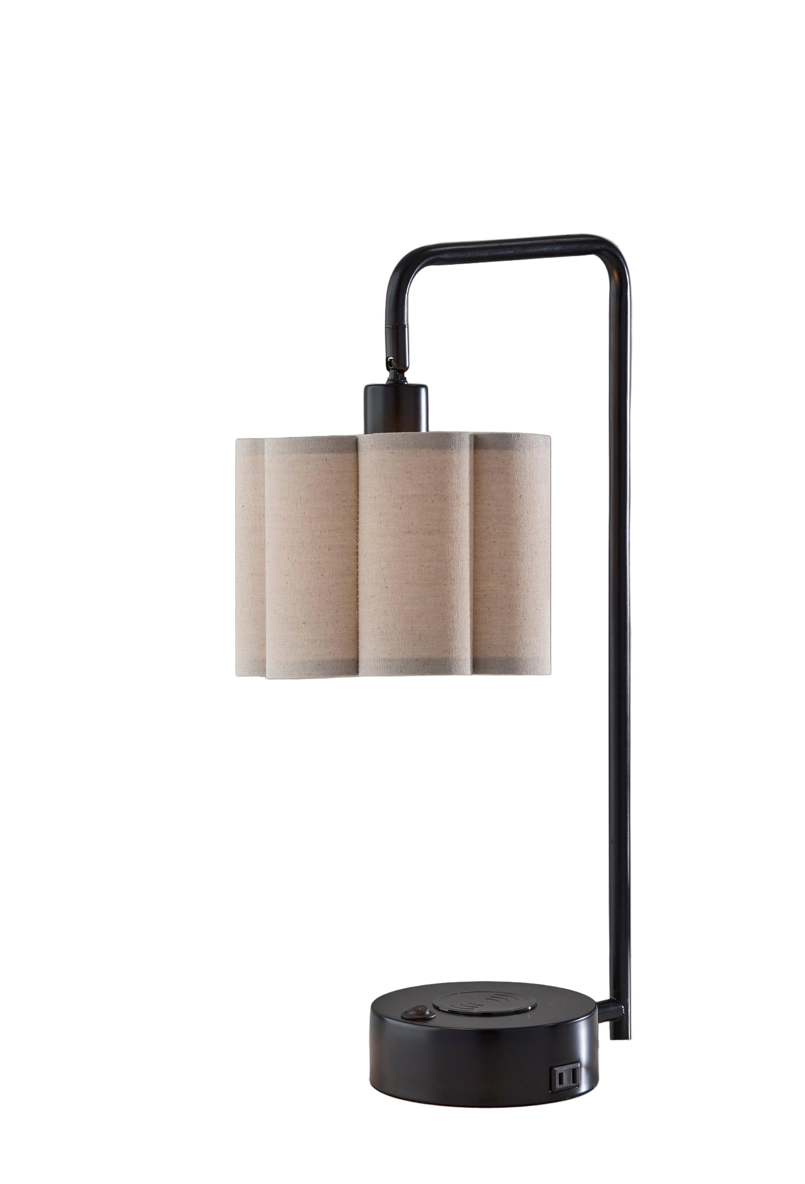 Dover Supercharger Desk Lamp- Black-Lighting-DECOROLALA