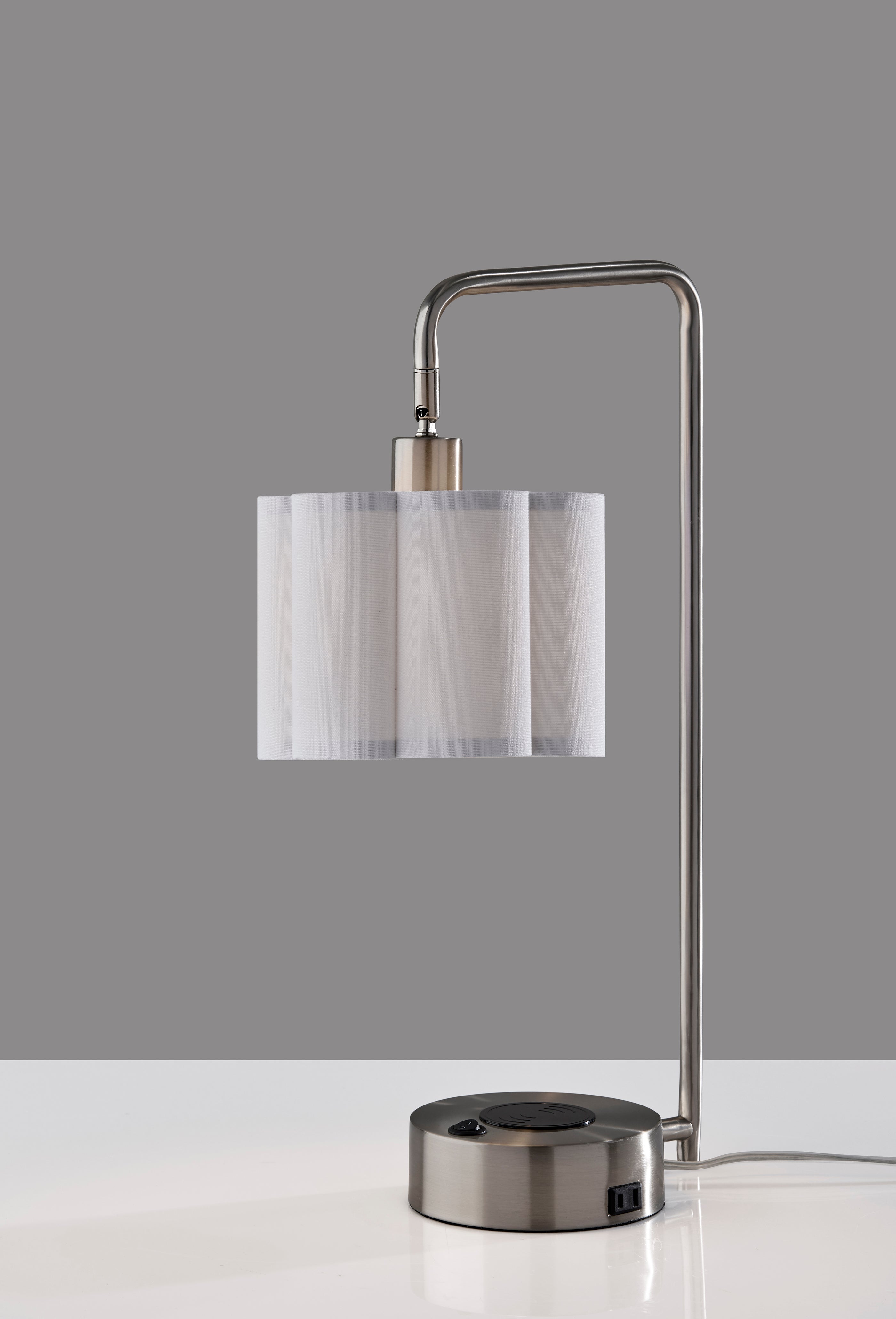 Dover Supercharger Desk Lamp - USB & Wireless Charging-Lighting-DECOROLALA
