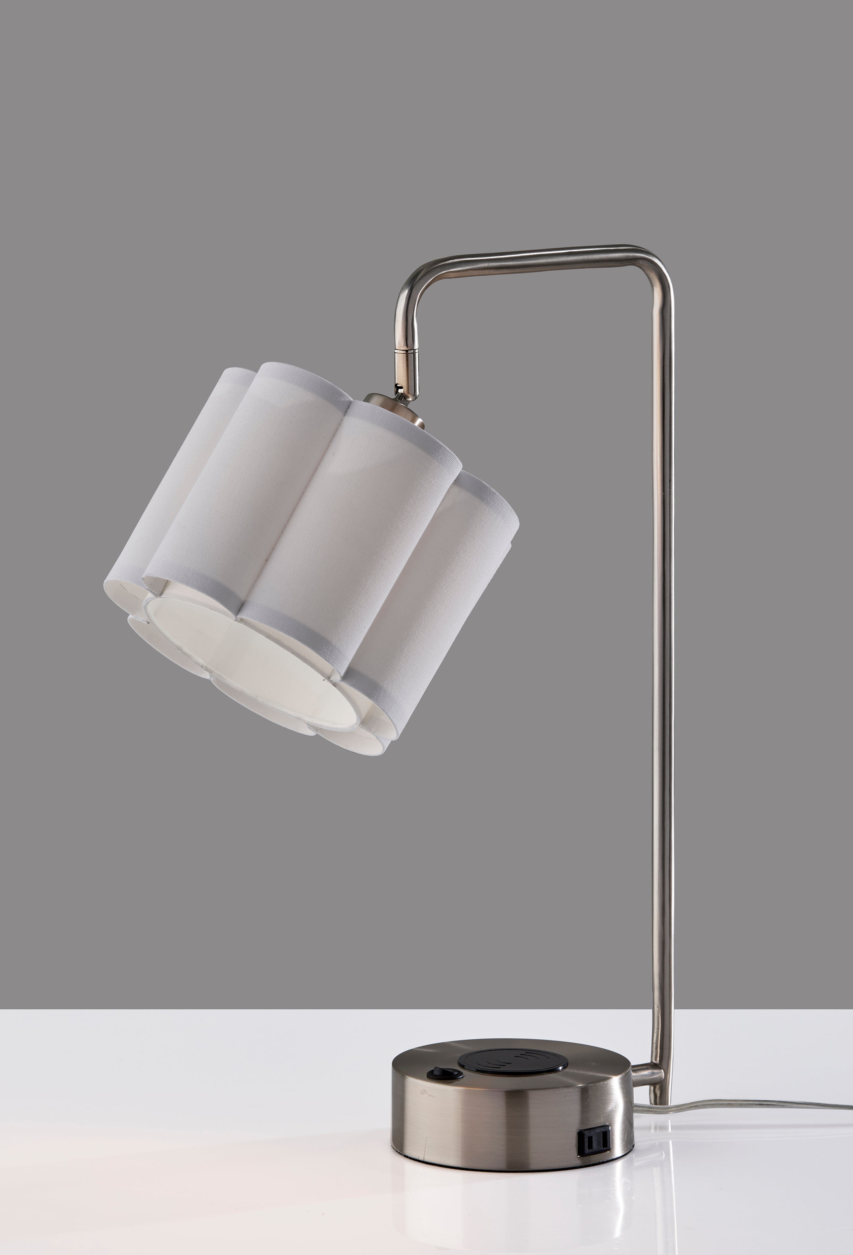 Dover Supercharger Desk Lamp - USB & Wireless Charging-Lighting-DECOROLALA