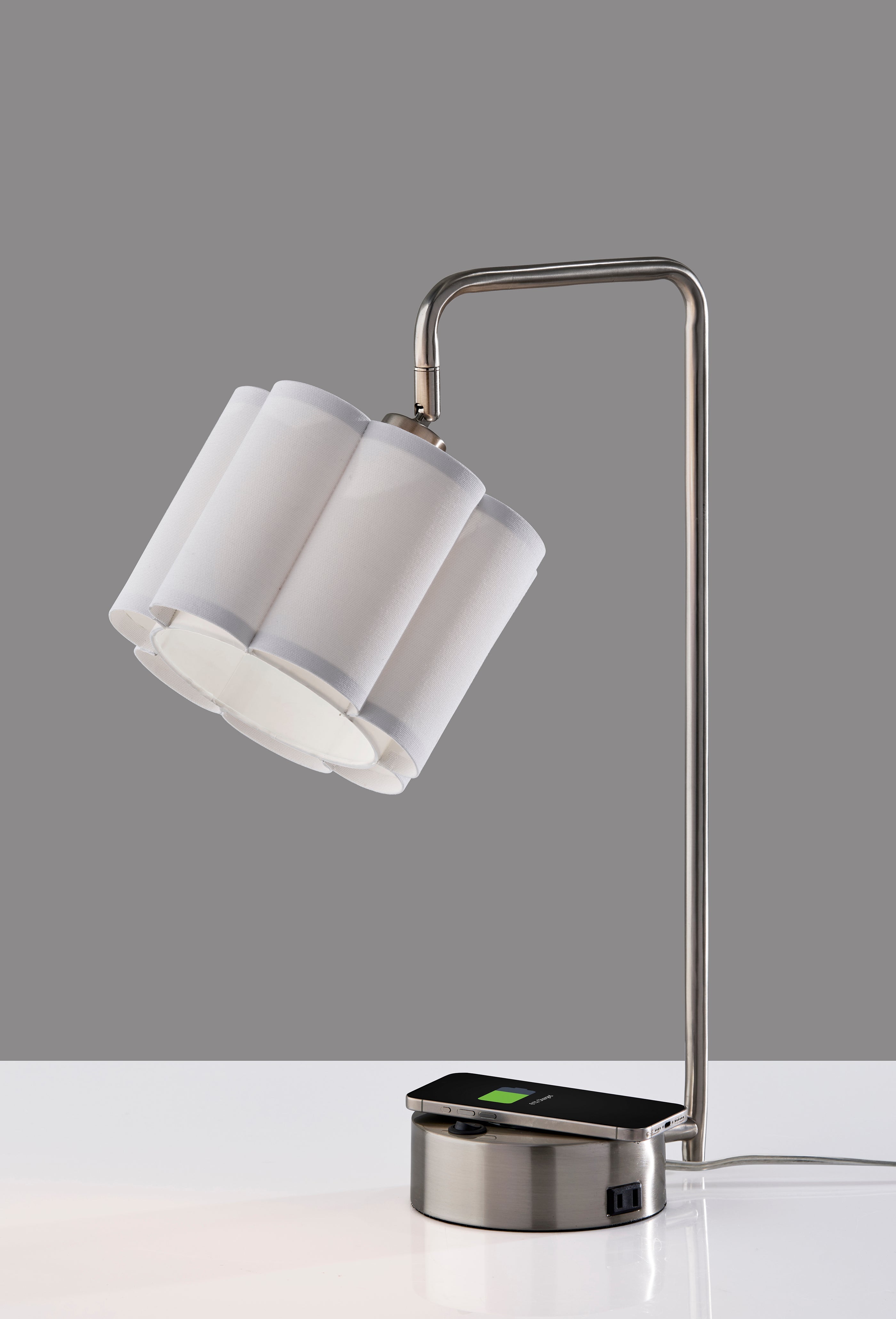 Dover Supercharger Desk Lamp - USB & Wireless Charging-Lighting-DECOROLALA