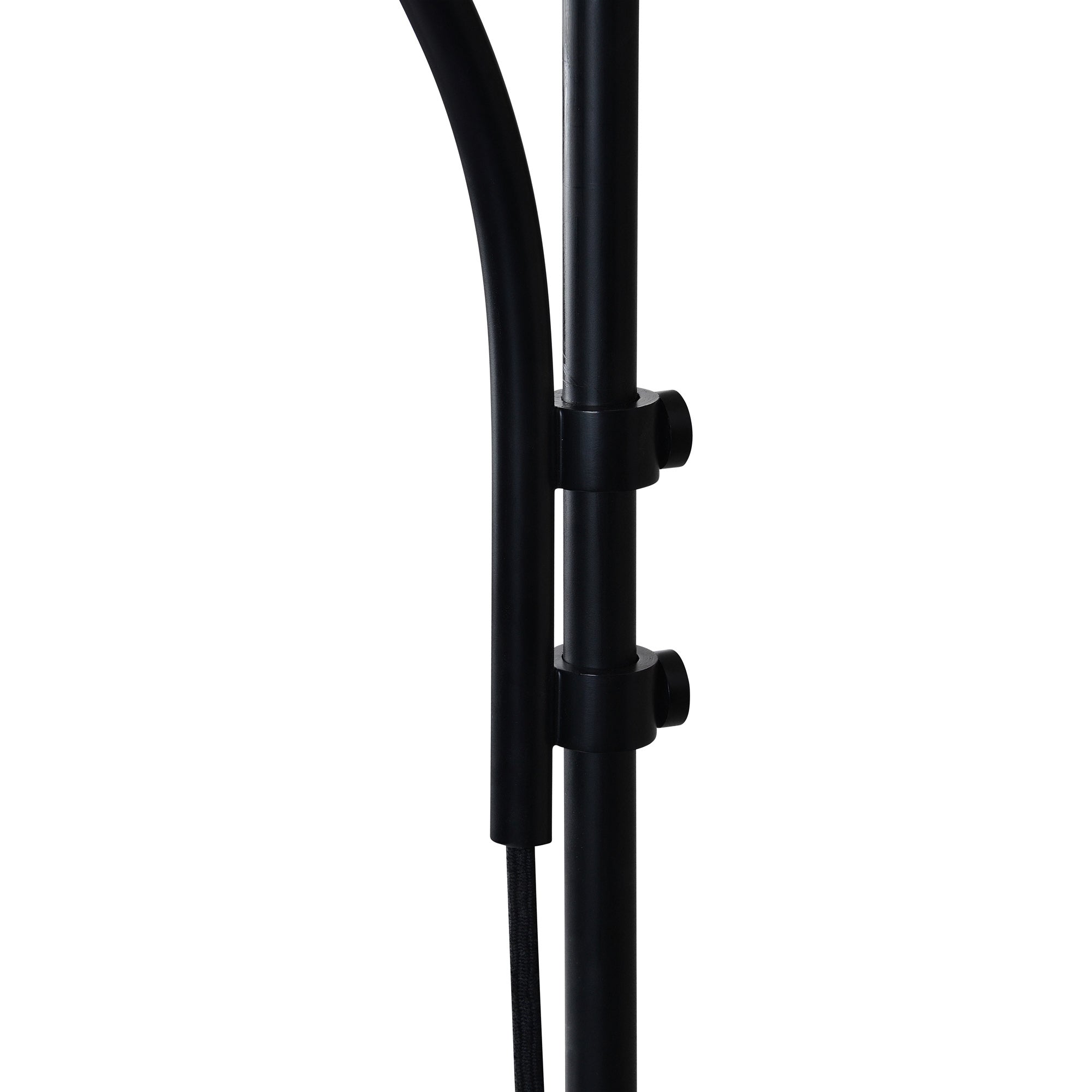 Draco 54.5" LED Wall Sconce, Black-Wall Sconce-DECOROLALA