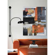 Draco 54.5" LED Wall Sconce, Black-Wall Sconce-DECOROLALA