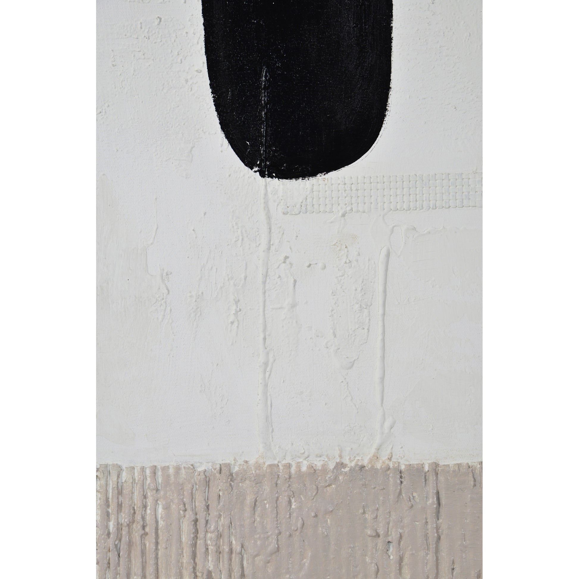 Dragoni 15" Wide Canvas Art, Black-Canvas Art-DECOROLALA