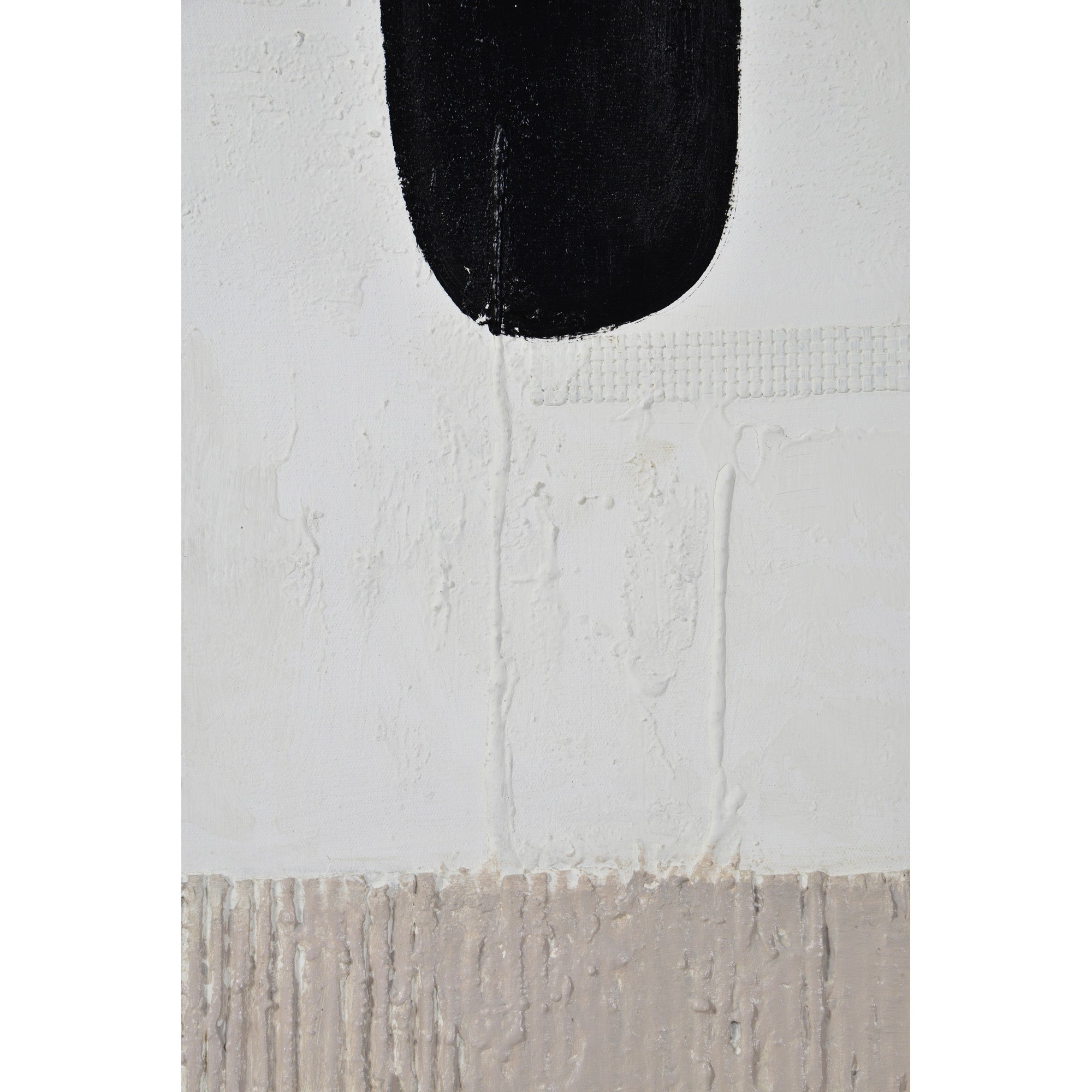 Dragoni 15" Wide Canvas Art, Black-Canvas Art-DECOROLALA