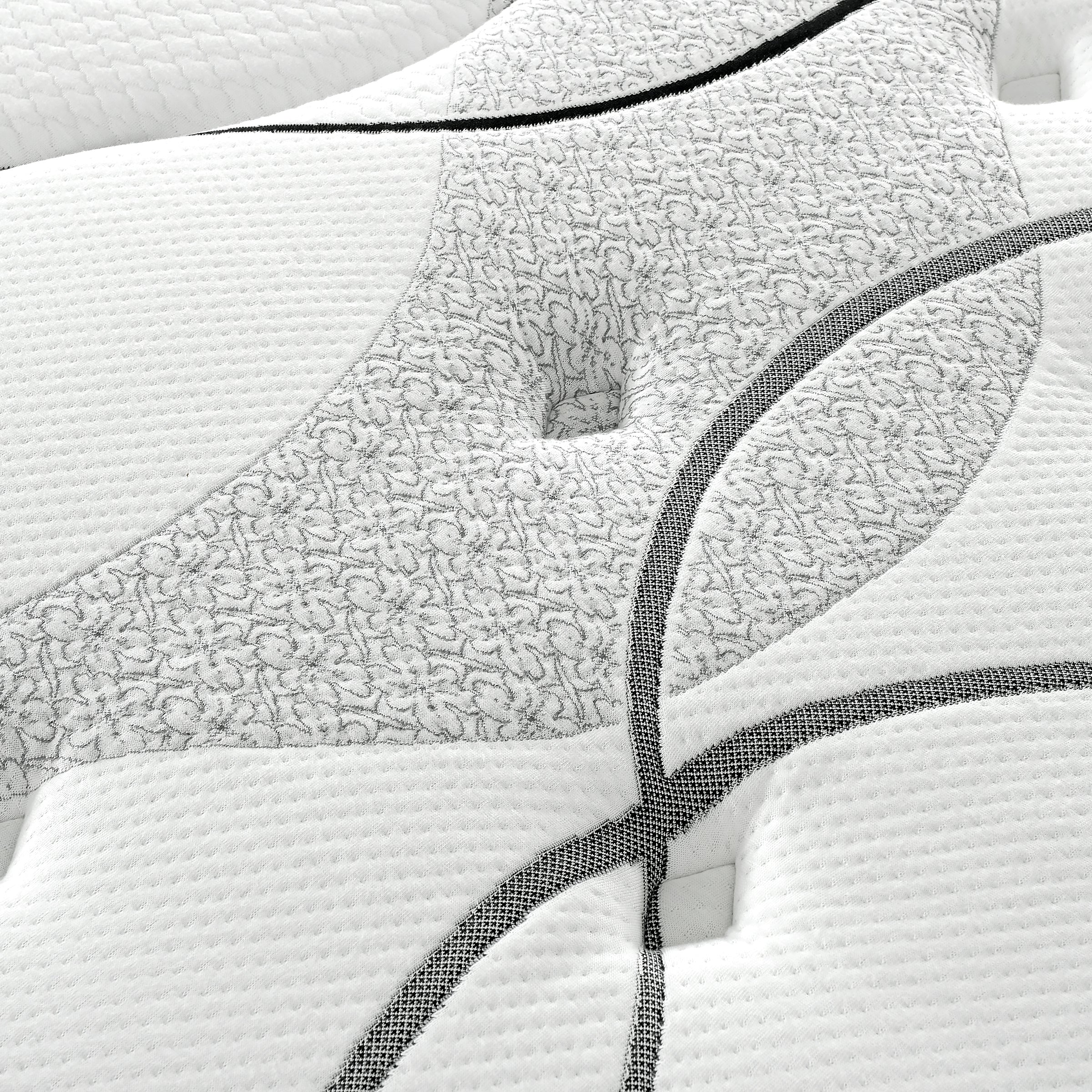 DreamCloud 12 in. Pillow Top Pocket Coil Hybrid Mattress-Bedroom-DECOROLALA