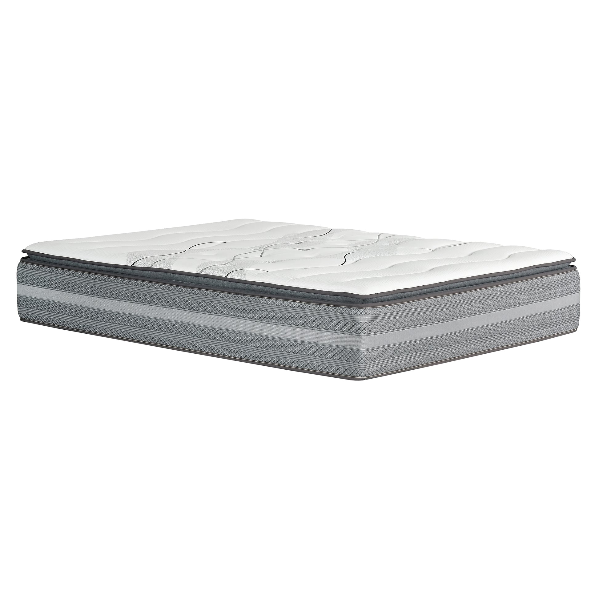 DreamCloud 12 in. Pillow Top Pocket Coil Hybrid Mattress-Bedroom-DECOROLALA